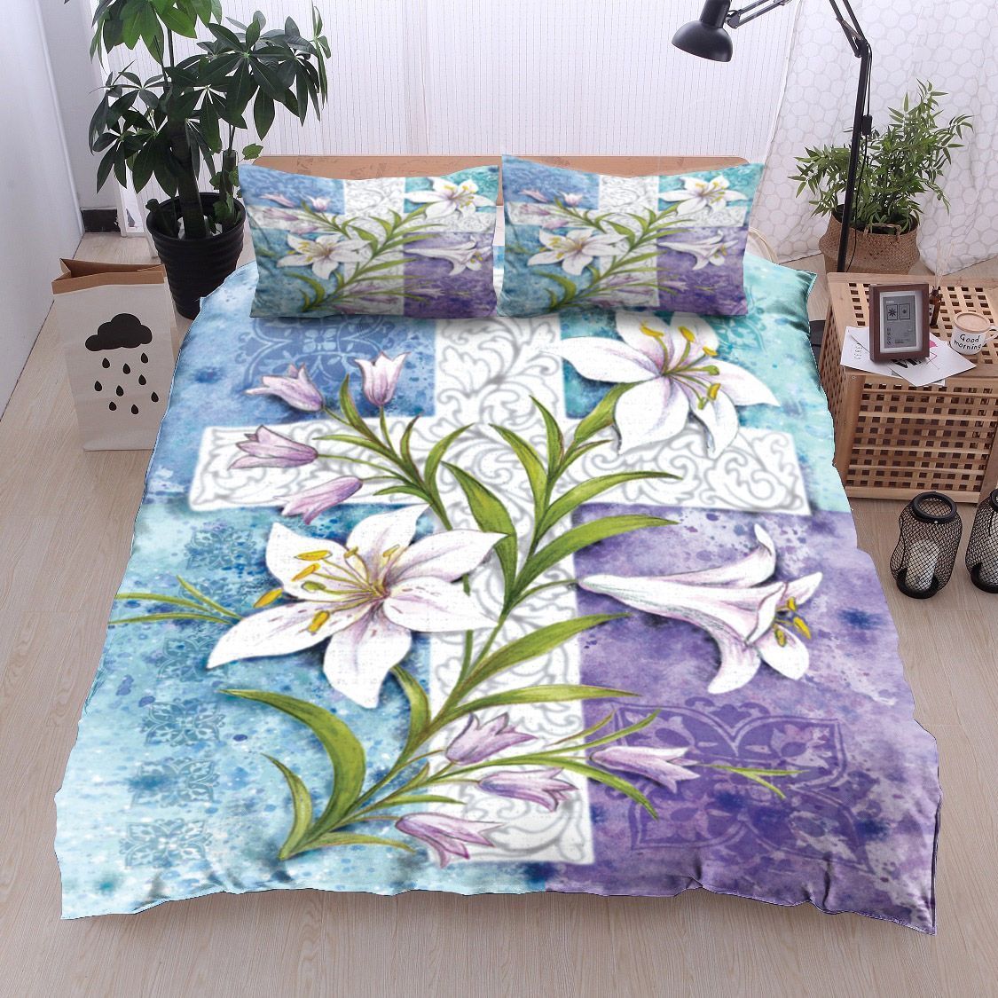 Easter Lilies Bedding Set