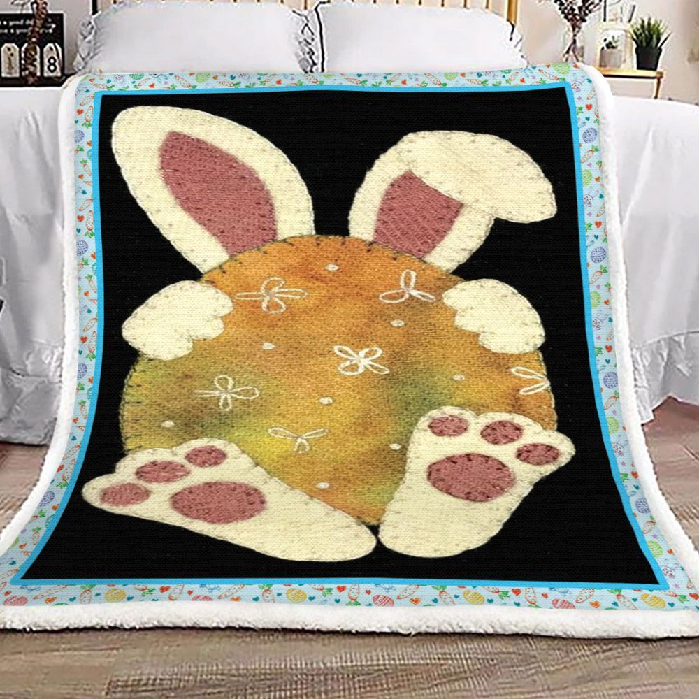 Easter Sherpa Fleece Blanket