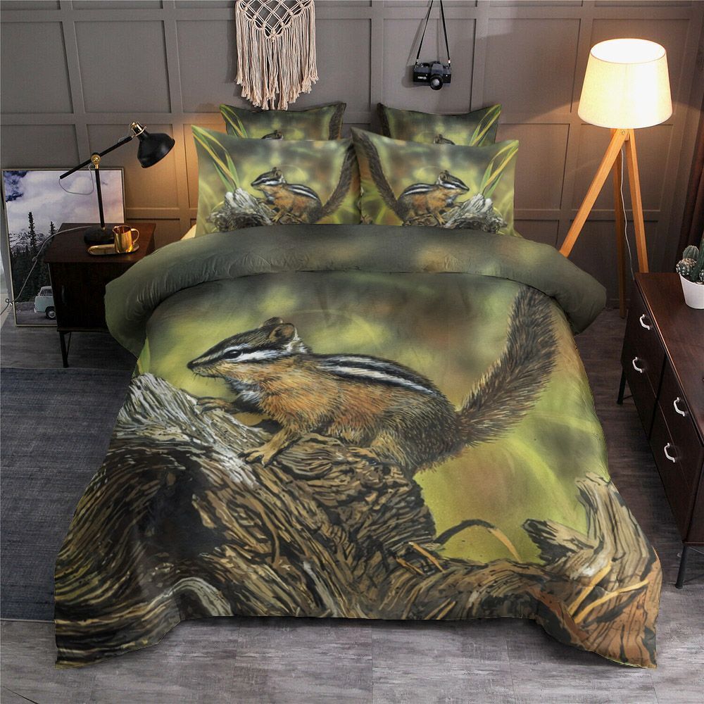 Eastern Chipmunk Bedding Set