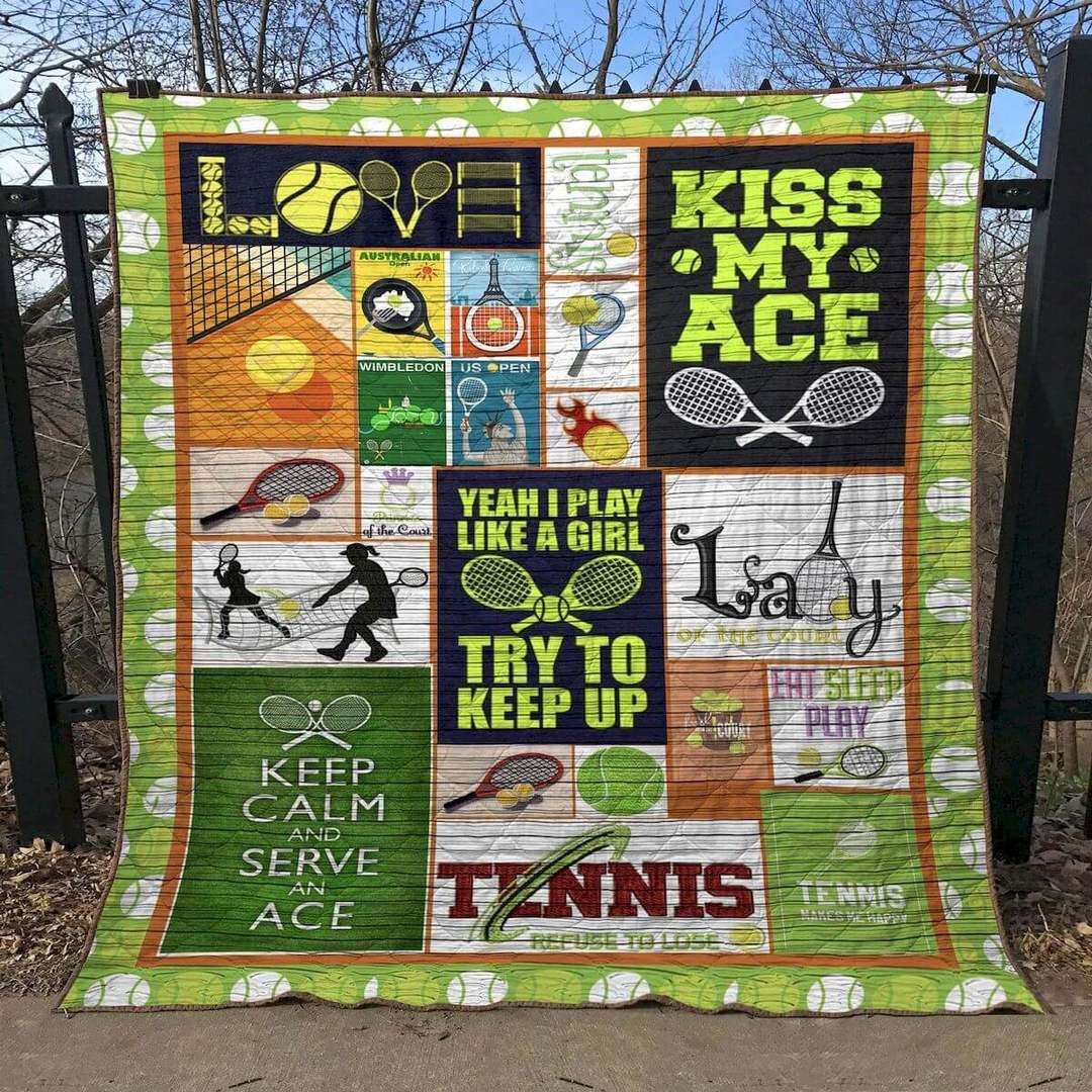 Eat Sleep Play Tennis PK270519 Quilt Blanket
