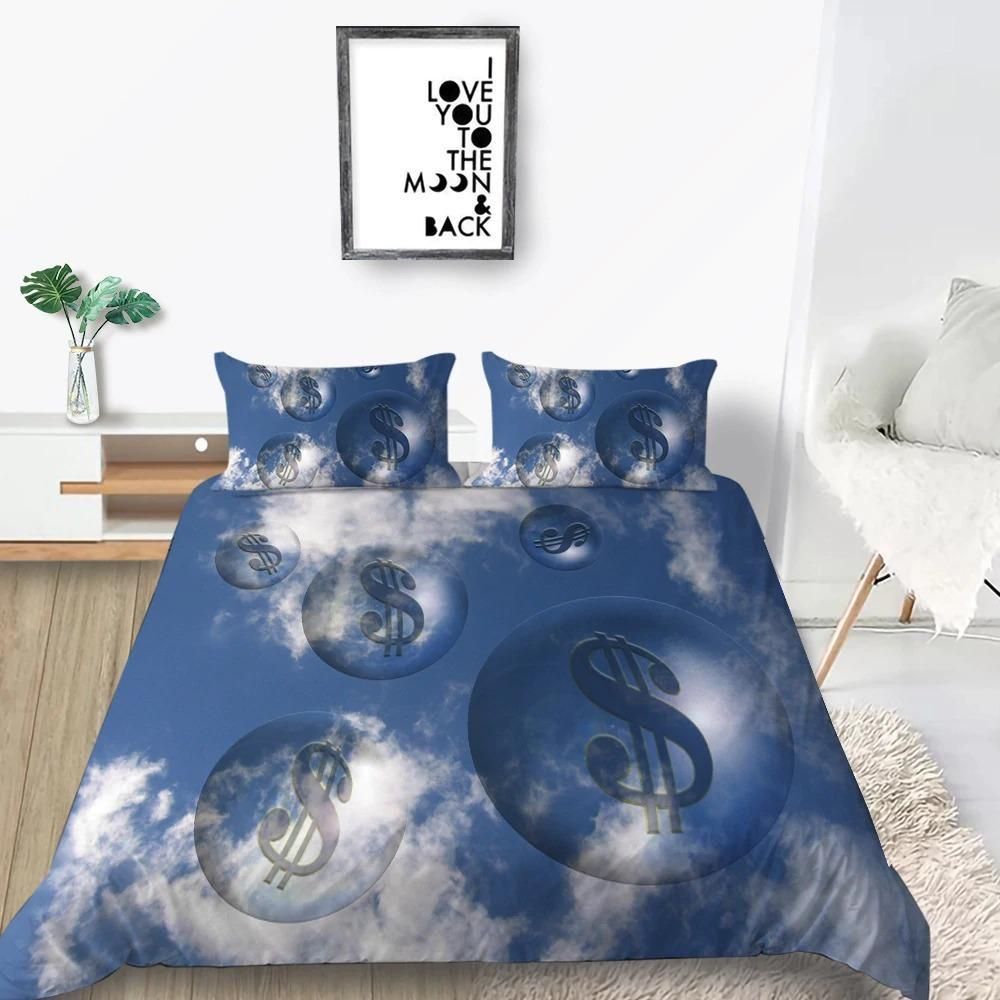 Economic Bubbles Sky Bedding Set