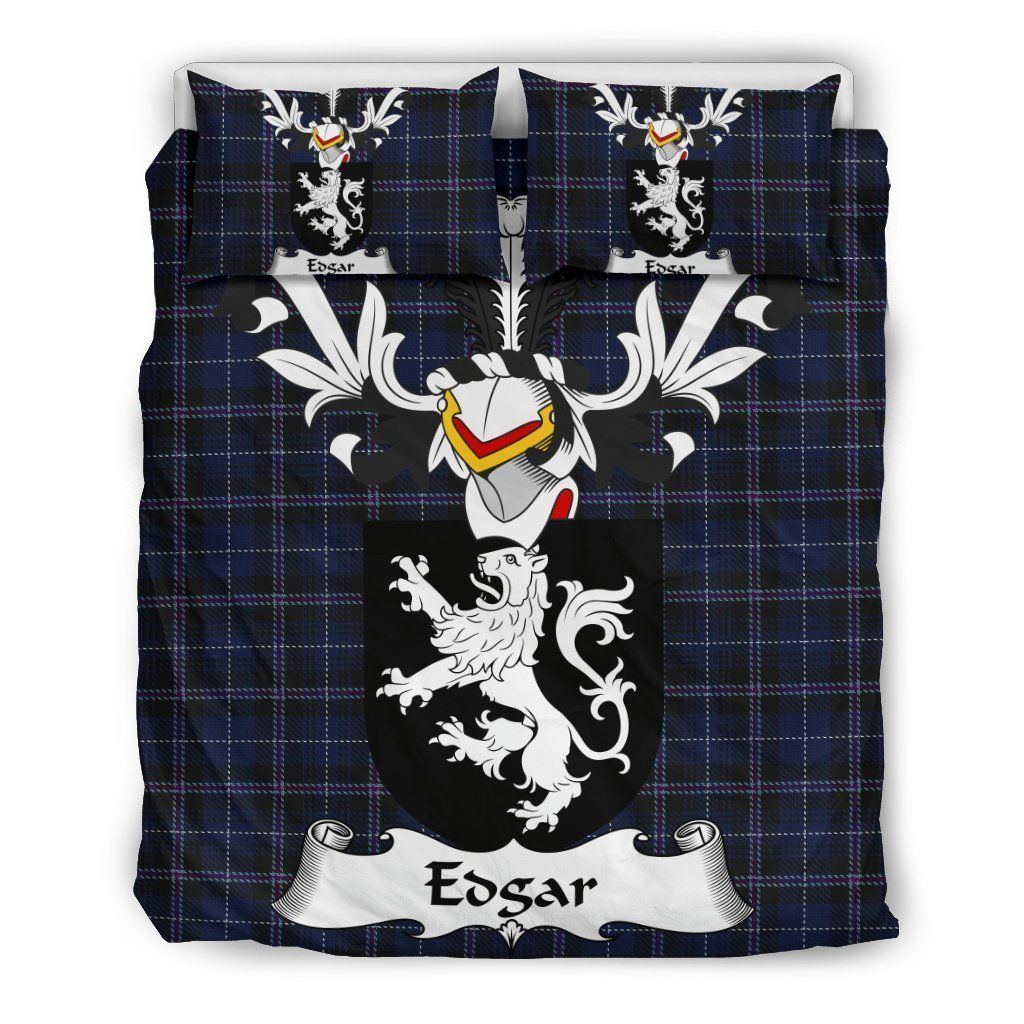 Edgar Clan Badge Tartan Bedding Set