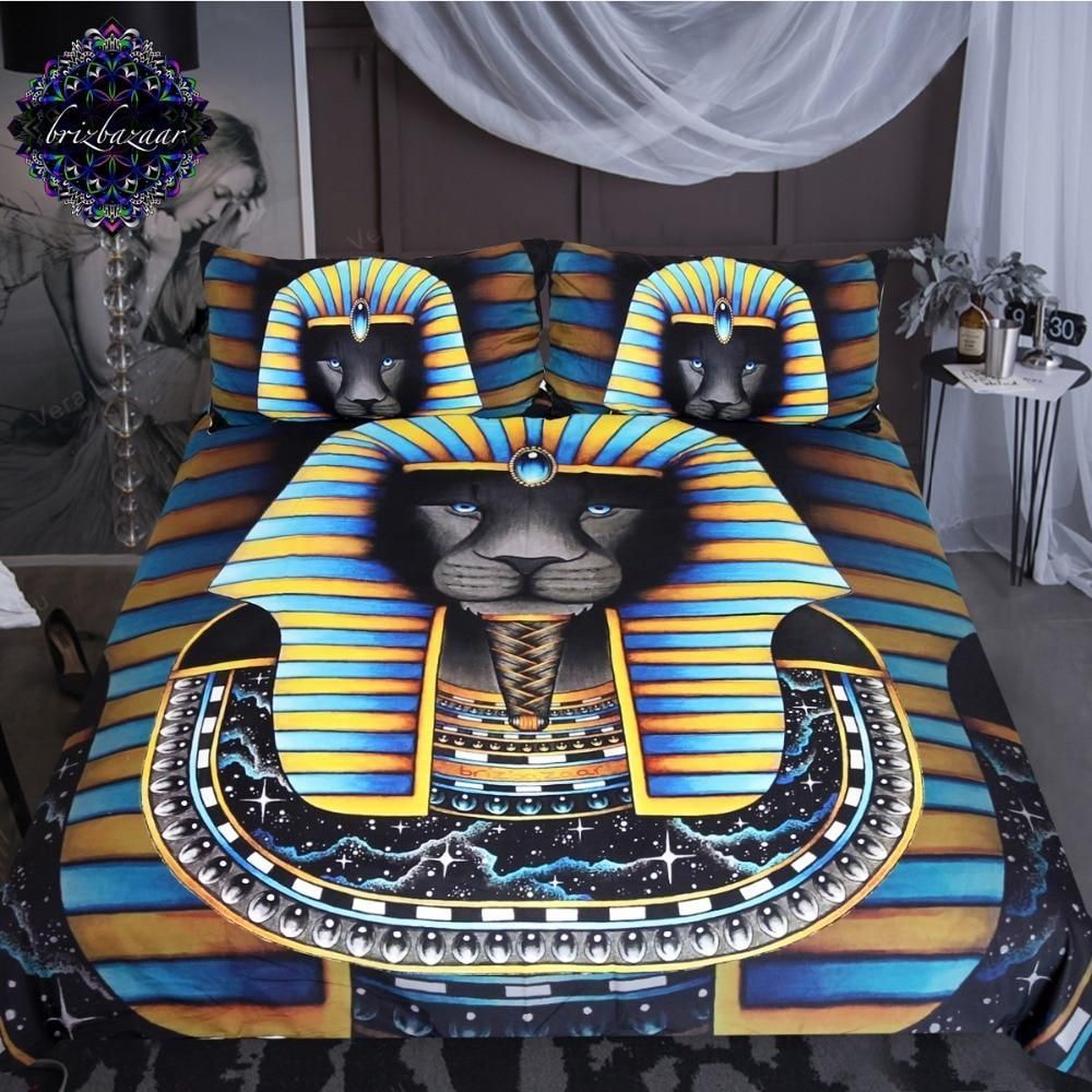 Egpyt Pharaoh Sphinx Bedding Set