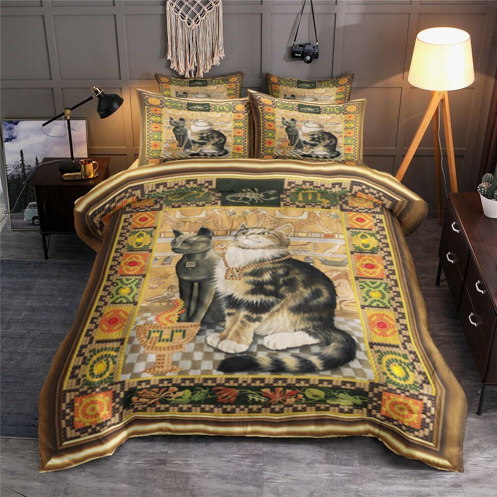 Egypt Cat Bedding Set
