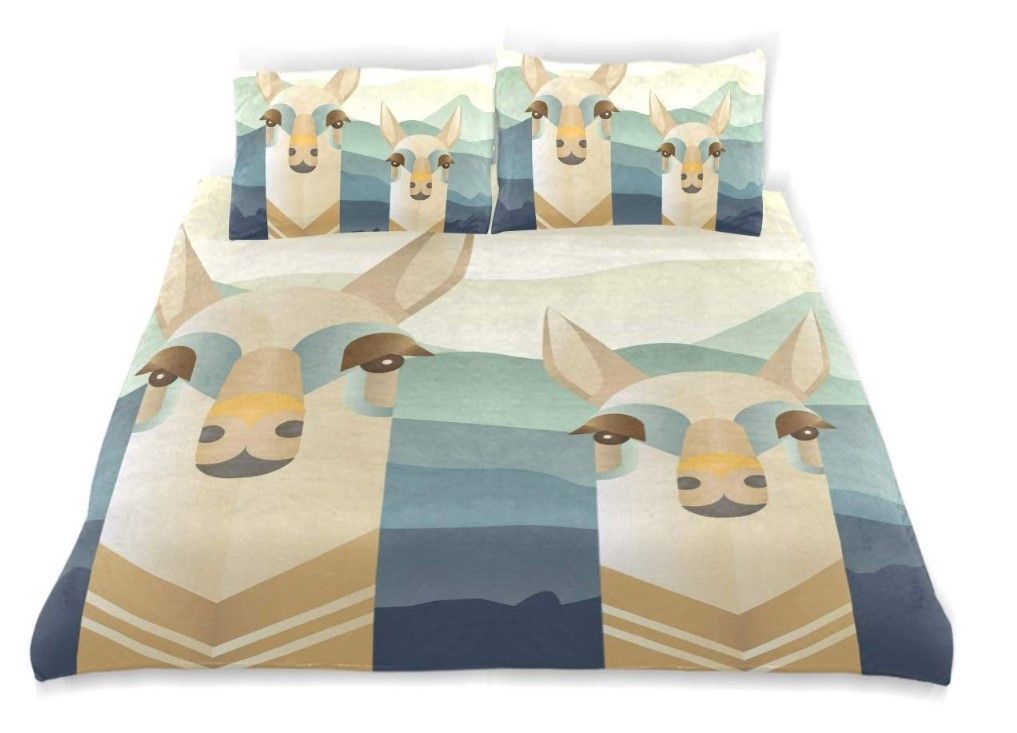 Egypt Llama Bedding Set