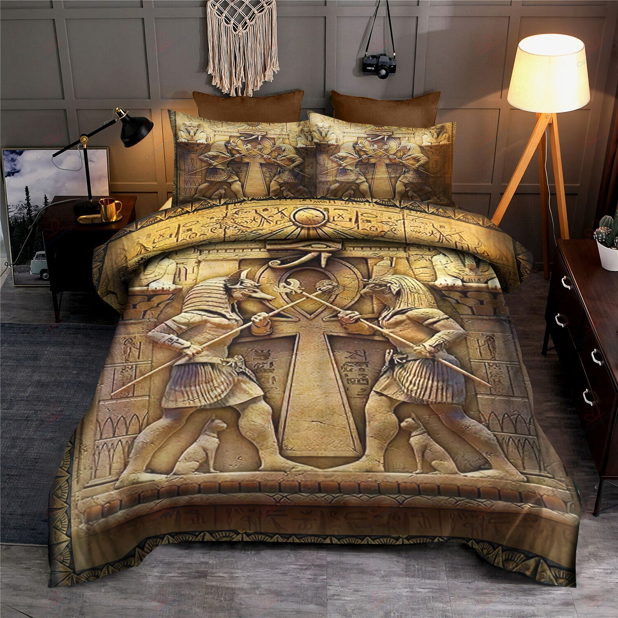 Egyptian Ancient Bedding Set