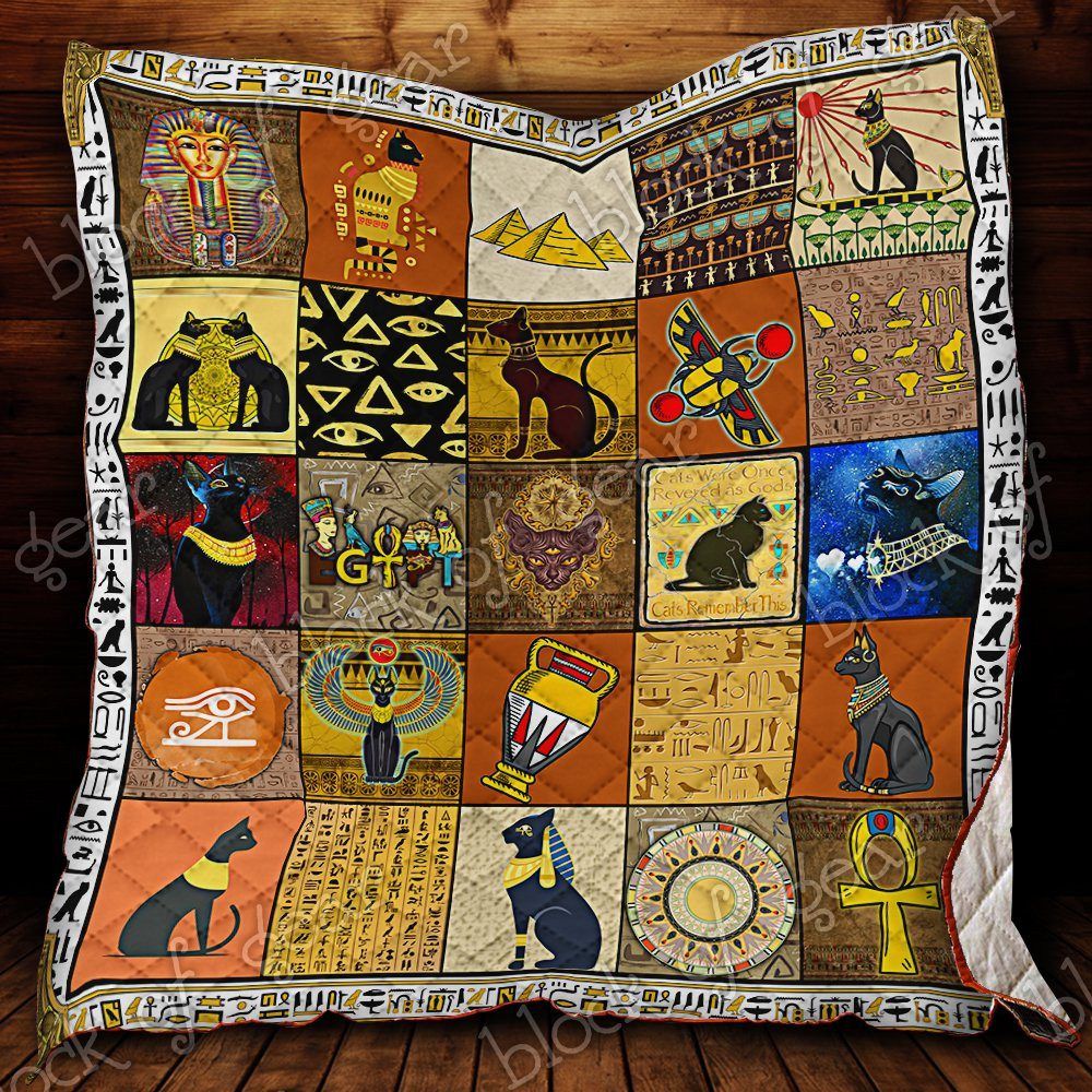 Egyptian Cat CLT170713 Quilt Blanket