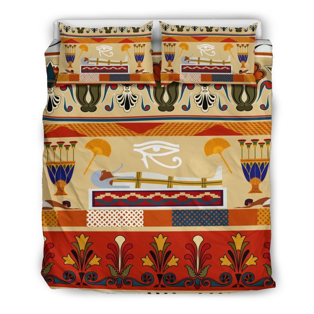 Egyptian Folk Art Bedding Set