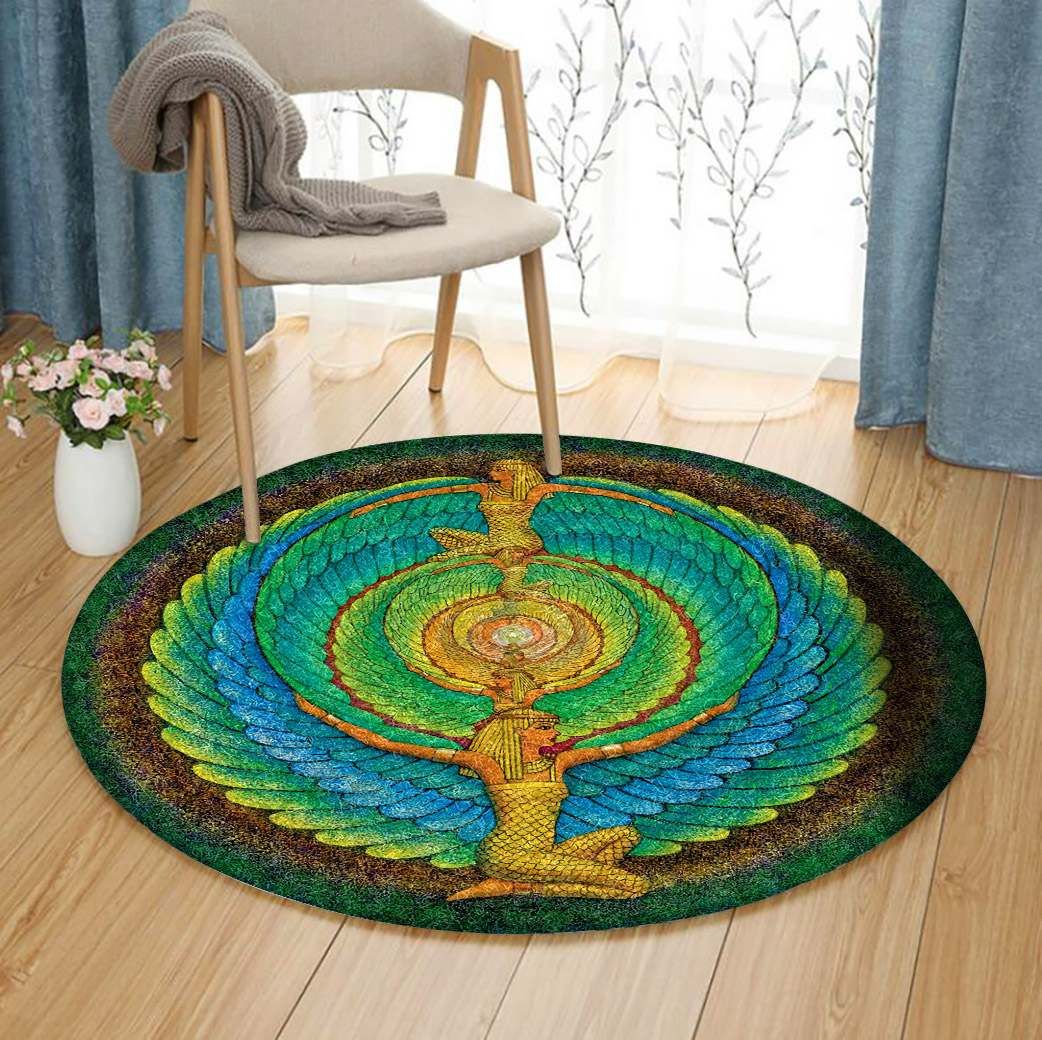Egyptian Round Carpet