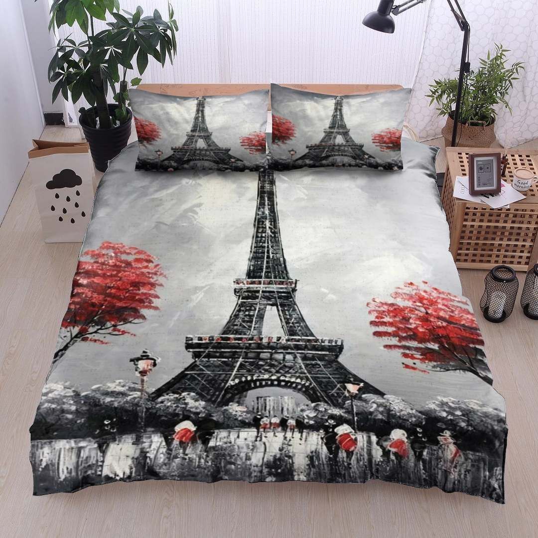 Eiffel Paris Bedding Set