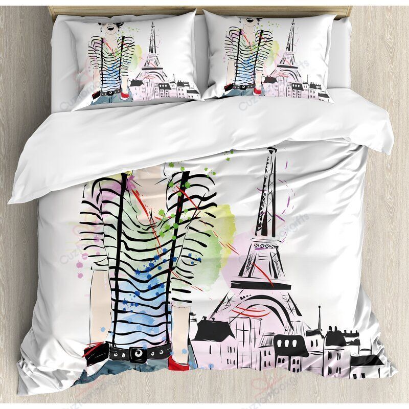 Eiffel Tower Bedding Set