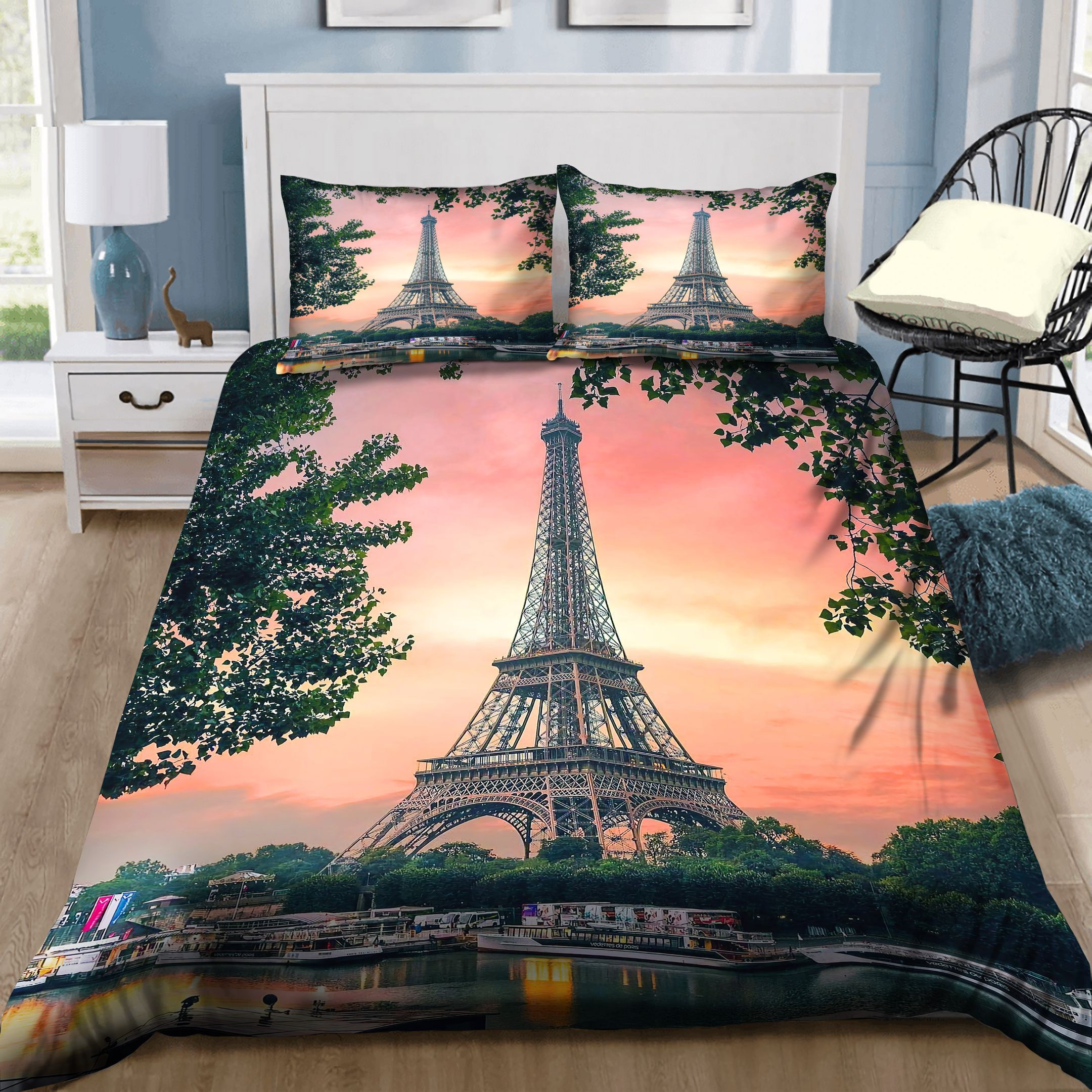Eiffel Tower Bedding Set