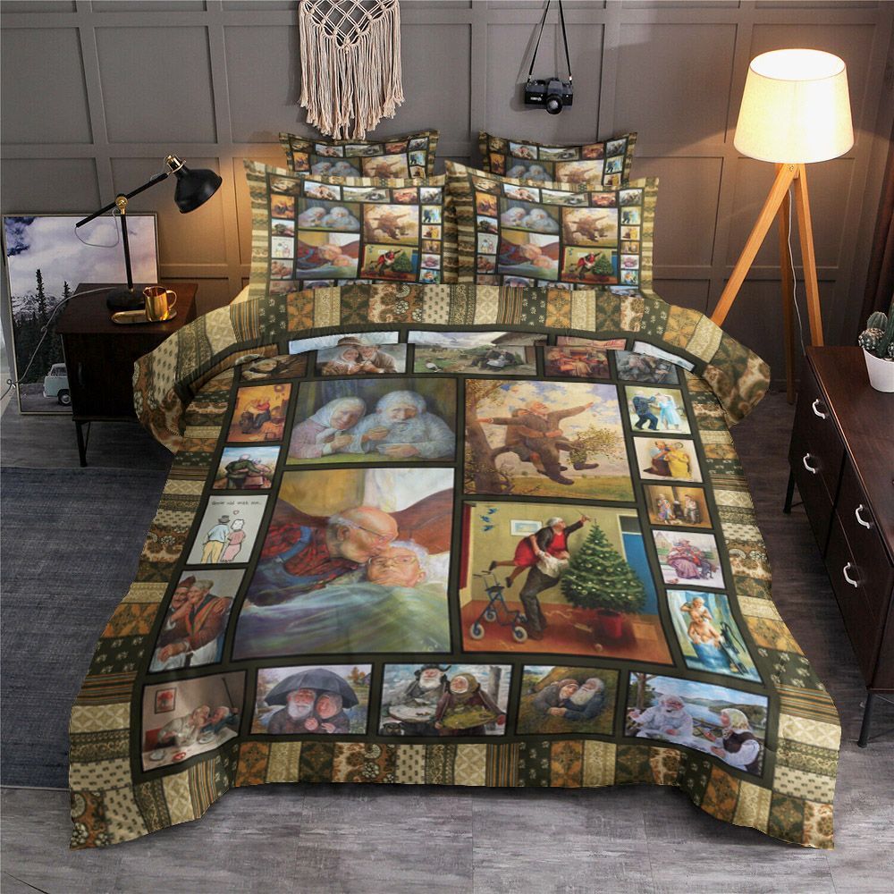 Elderly Couple Bedding Set