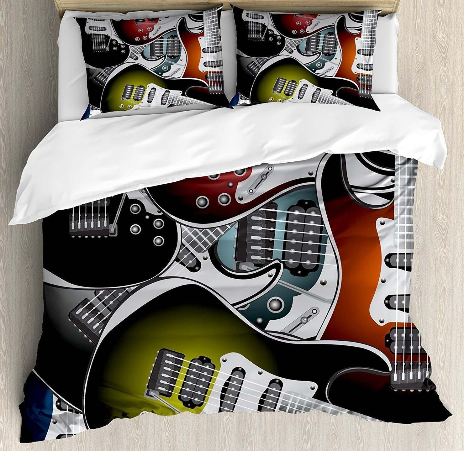 Electric Guitar Bedding Set