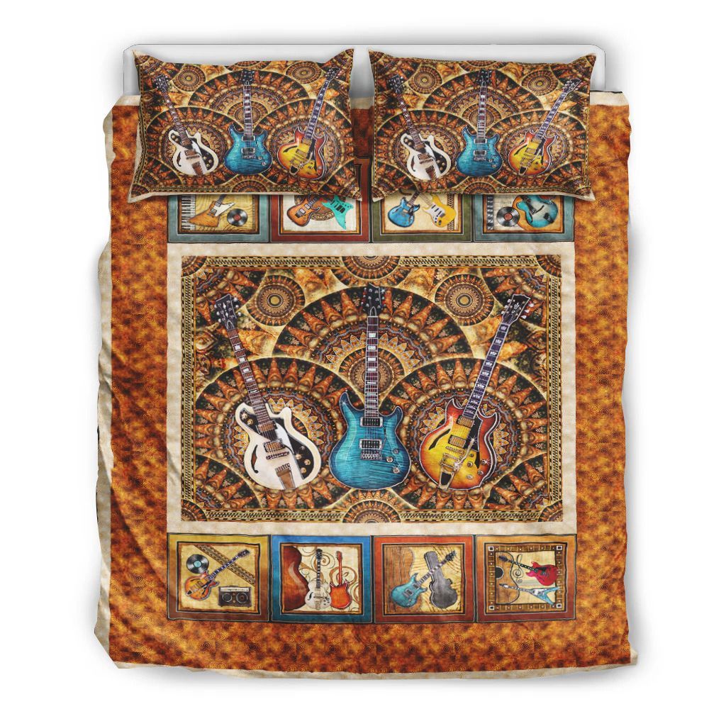 Electric Guitar Bedding Set