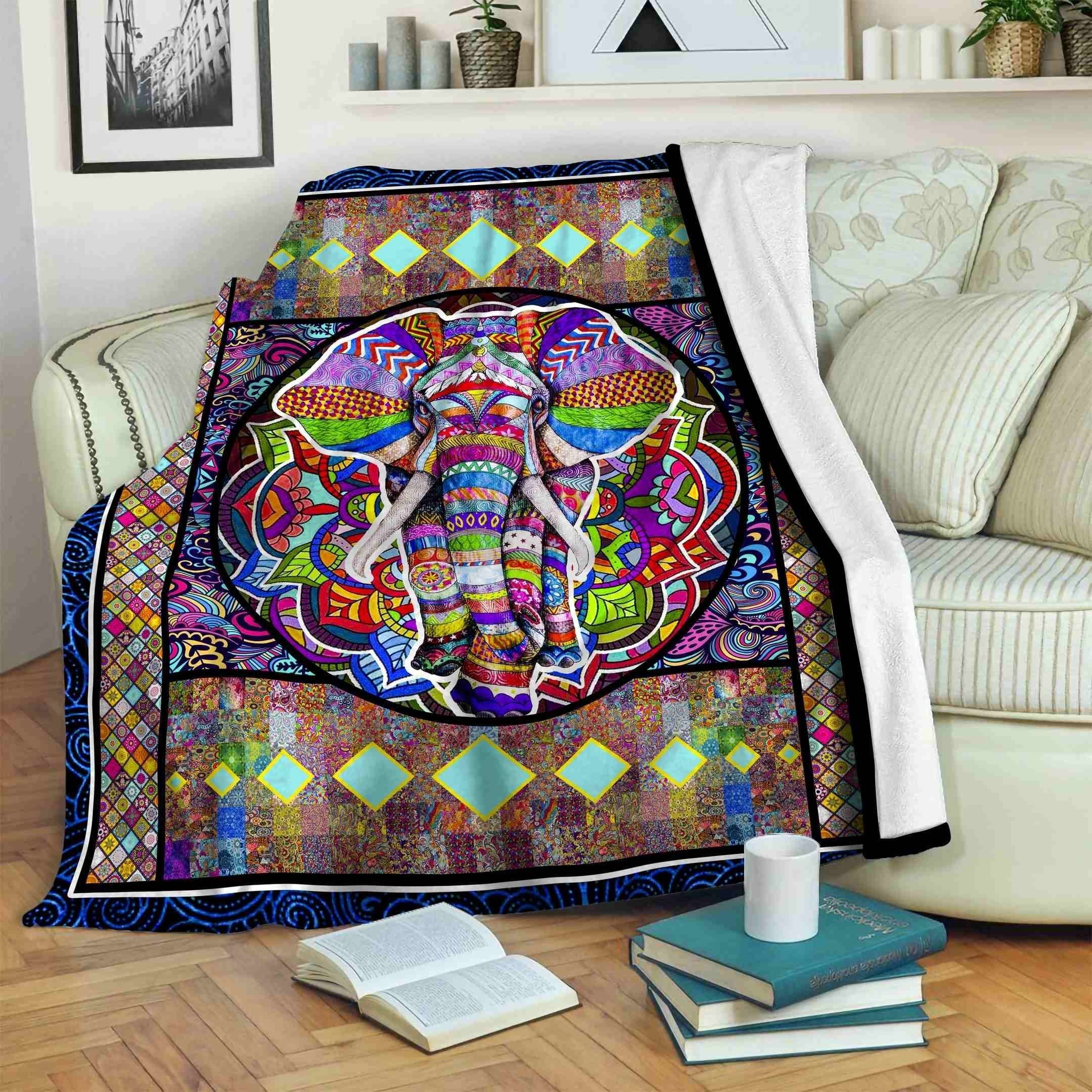 Elephan Fleece Blanket