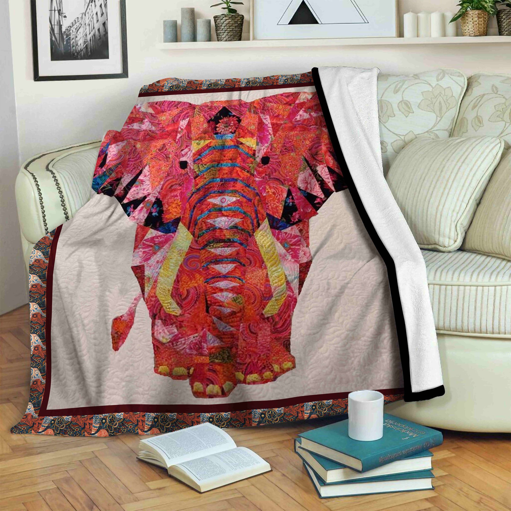 Elephan Fleece Blanket
