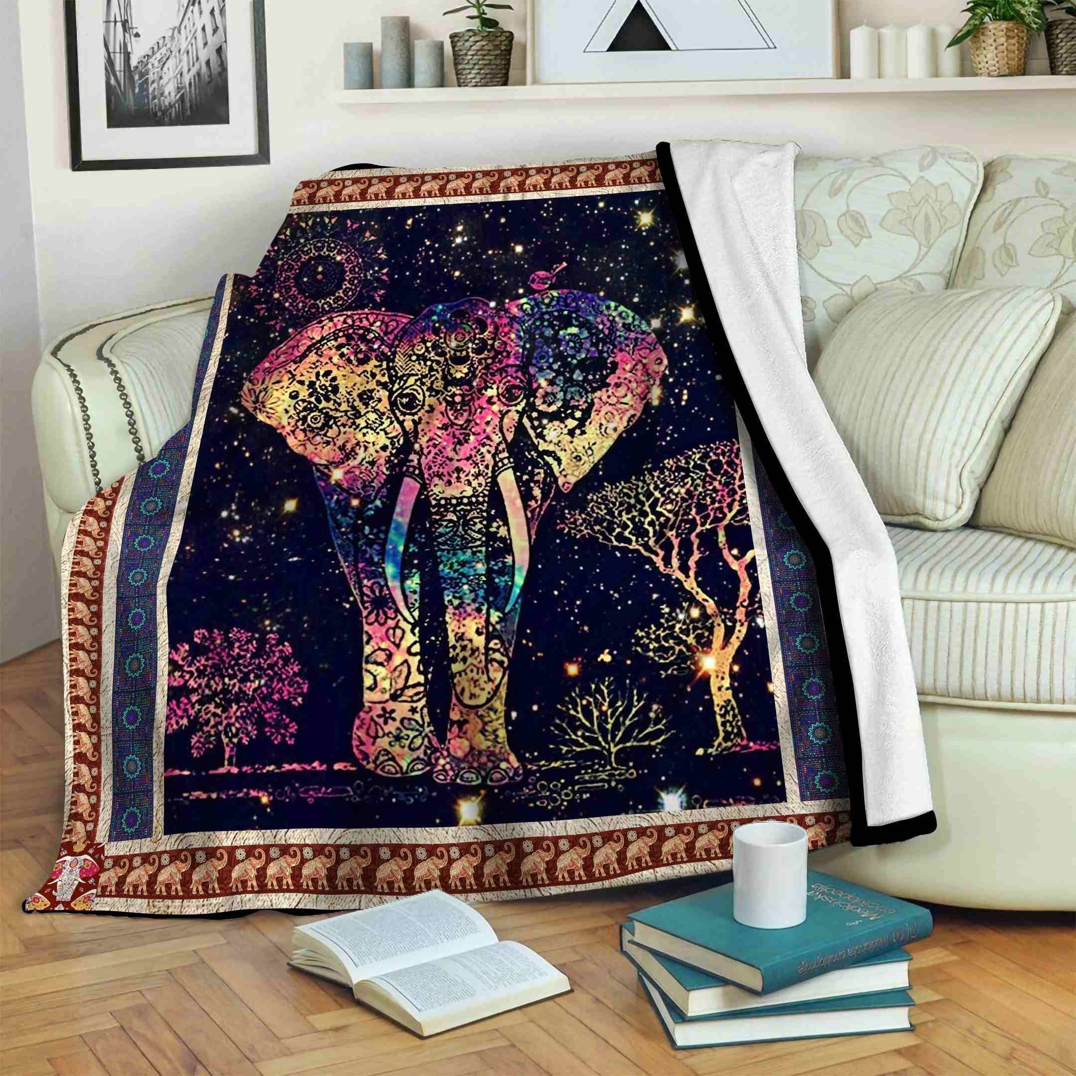 Elephan Fleece Blanket