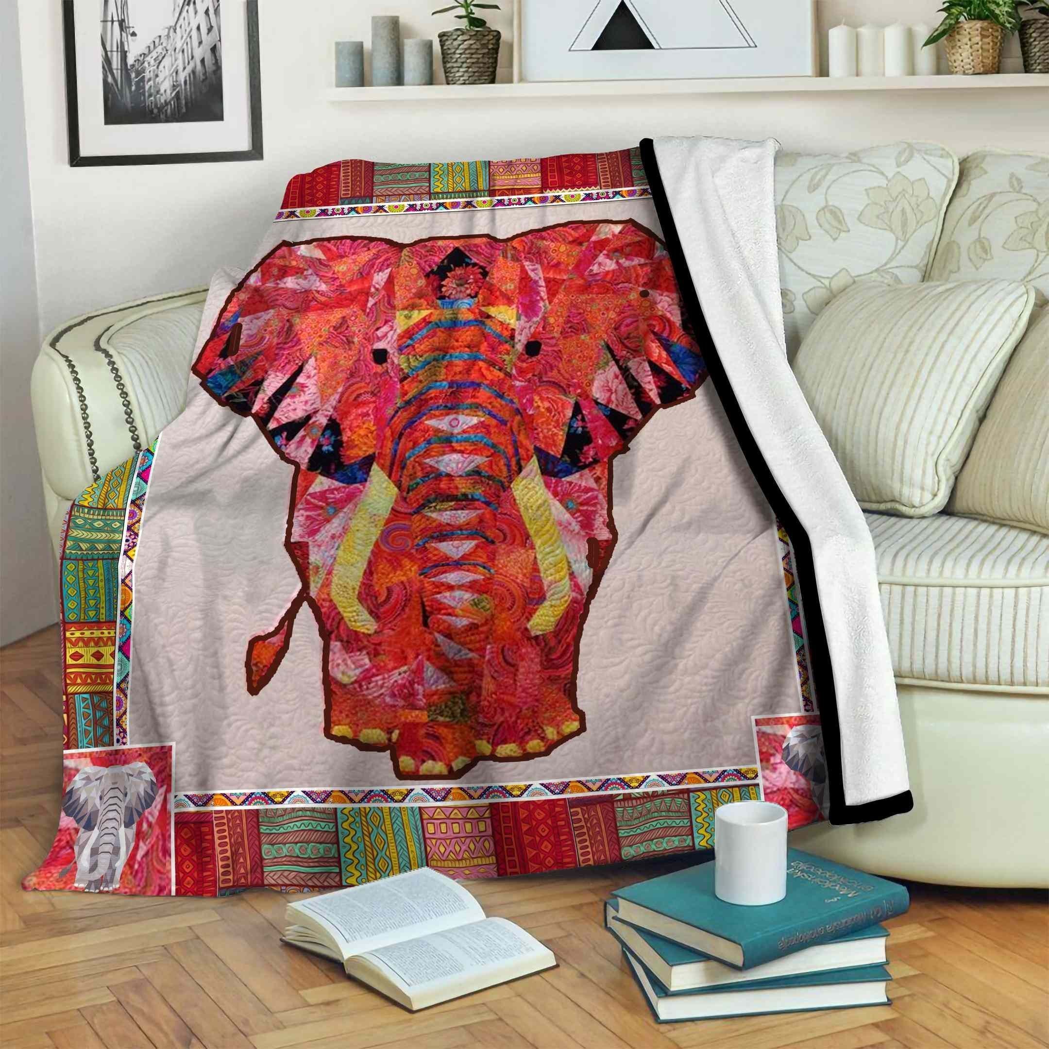 Elephan Fleece Blanket