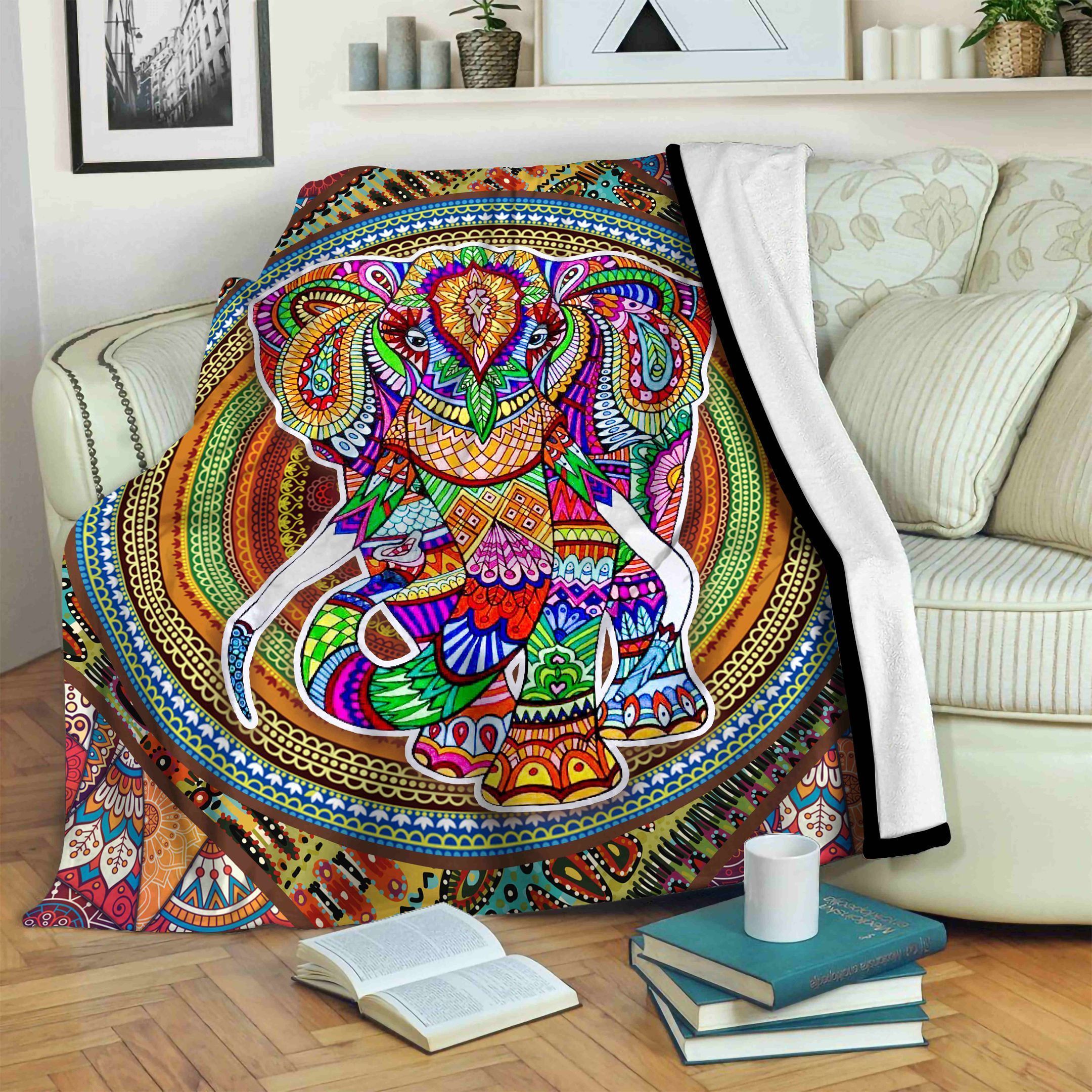 Elephan Fleece Blanket