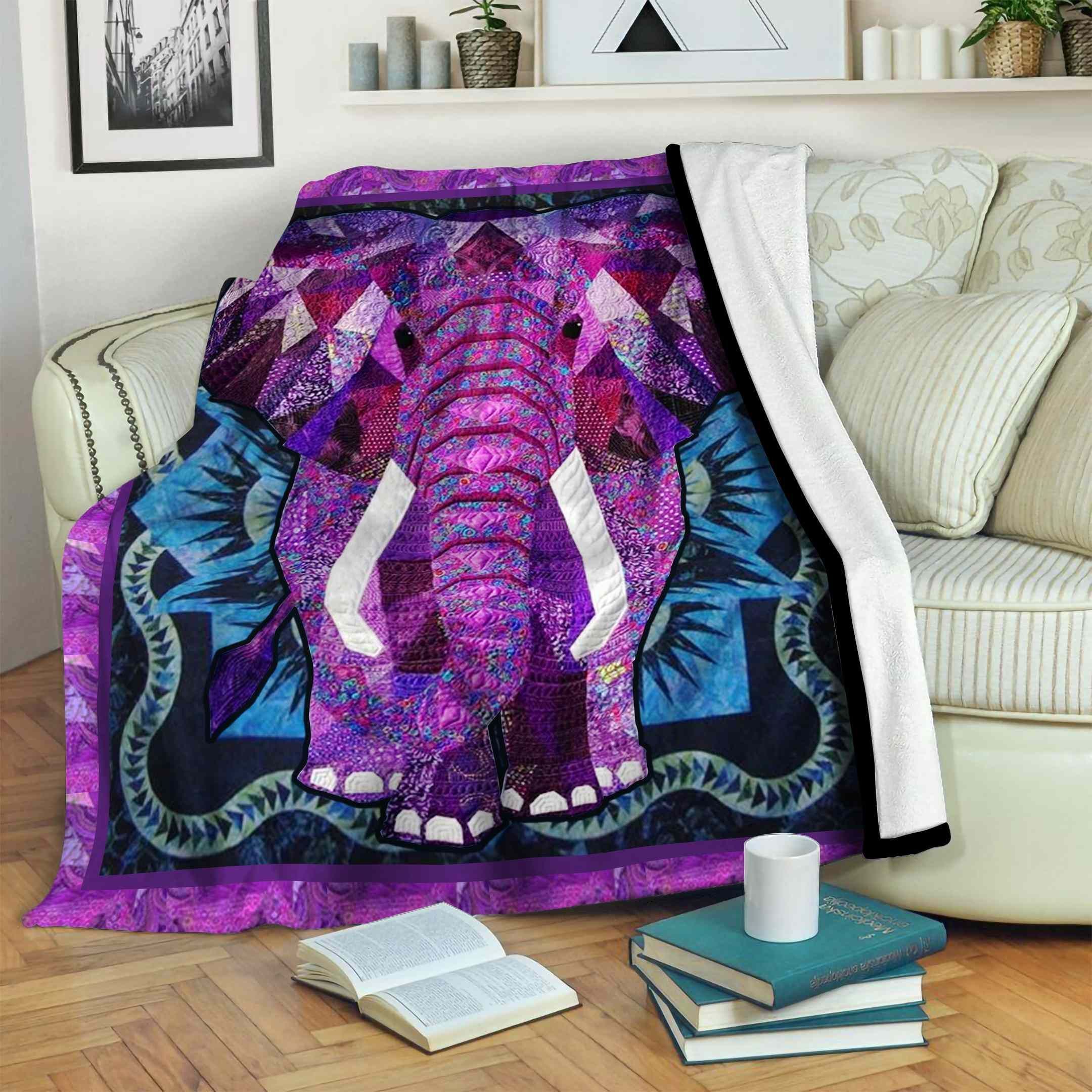 Elephan Fleece Blanket