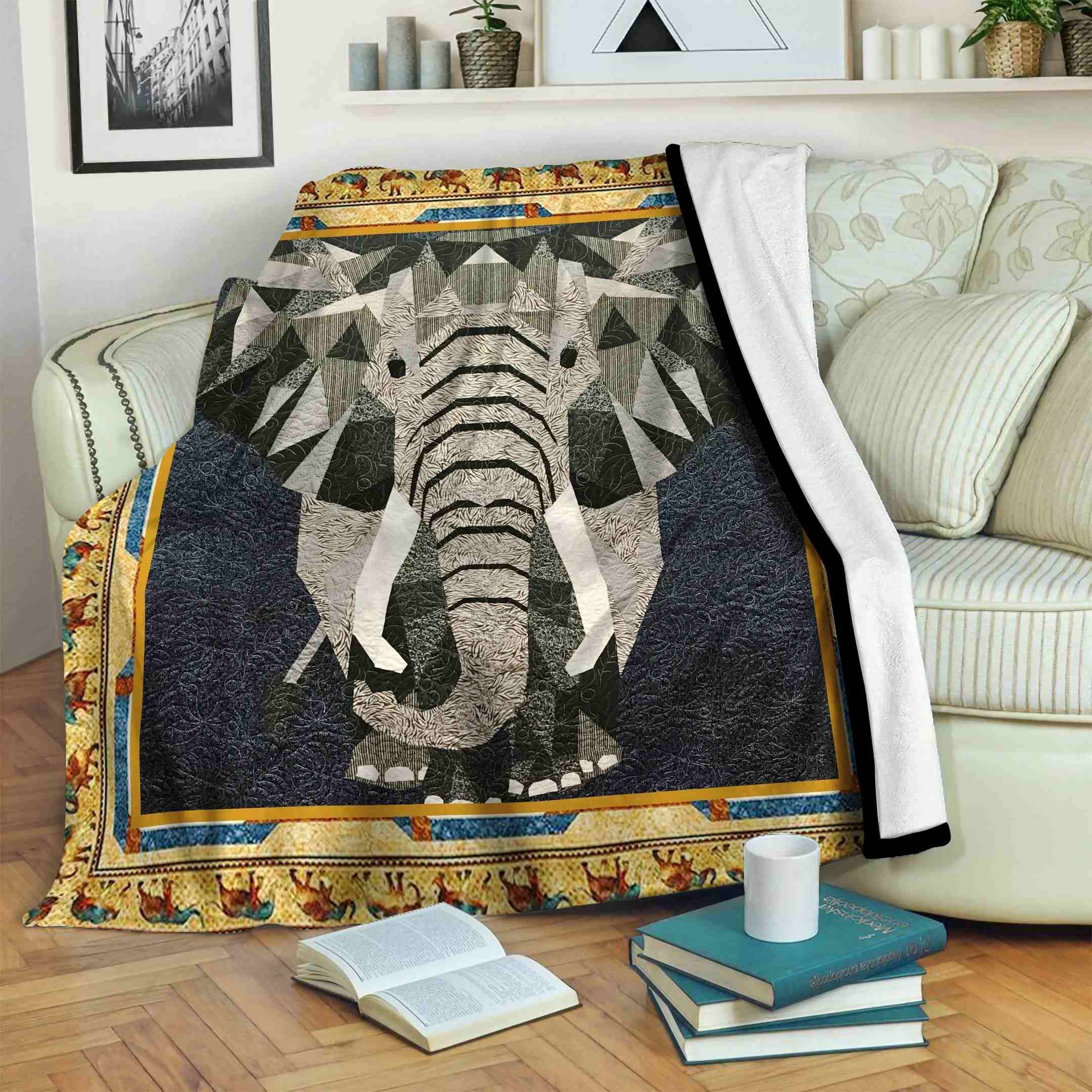 Elephan Fleece Blanket