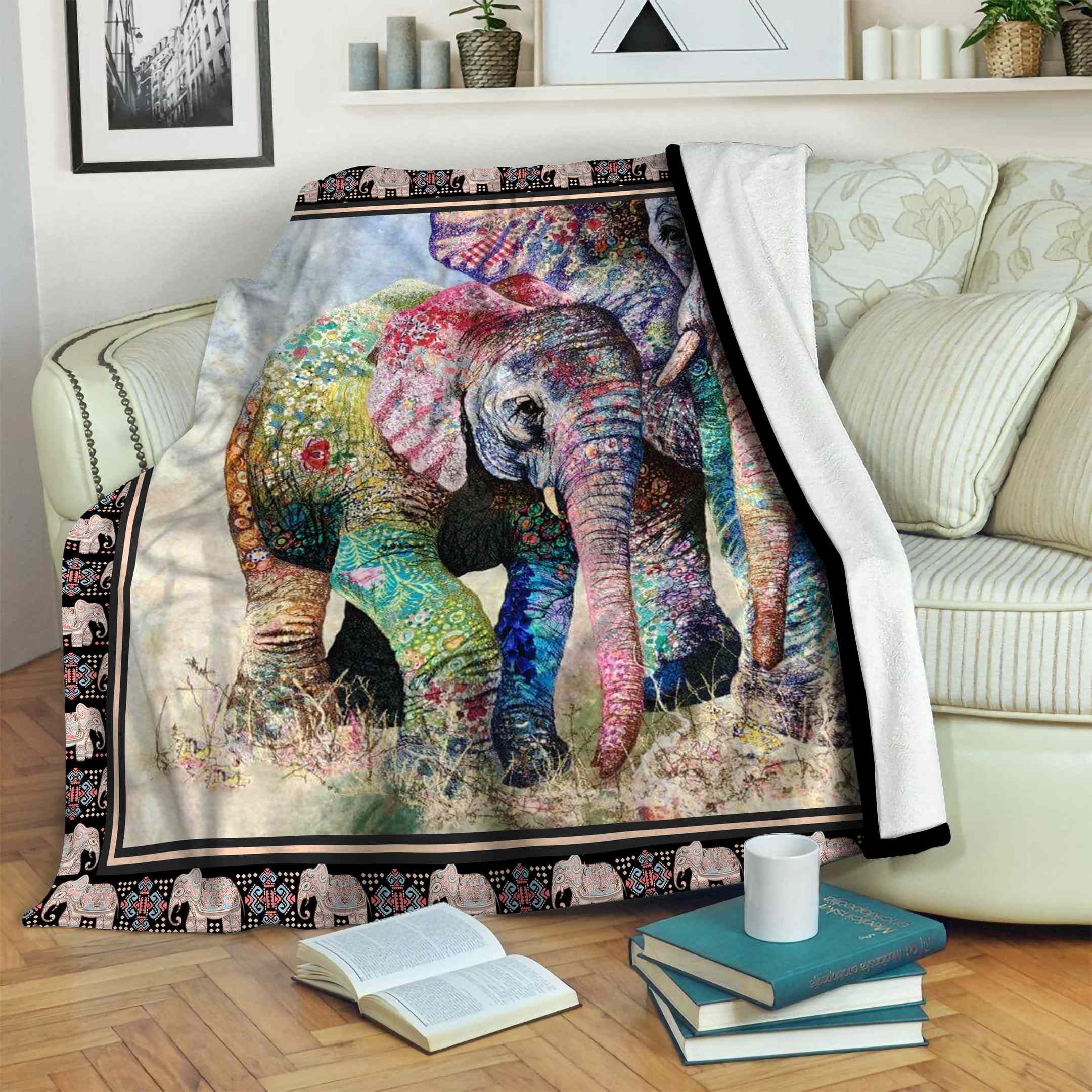 Elephan Fleece Blanket