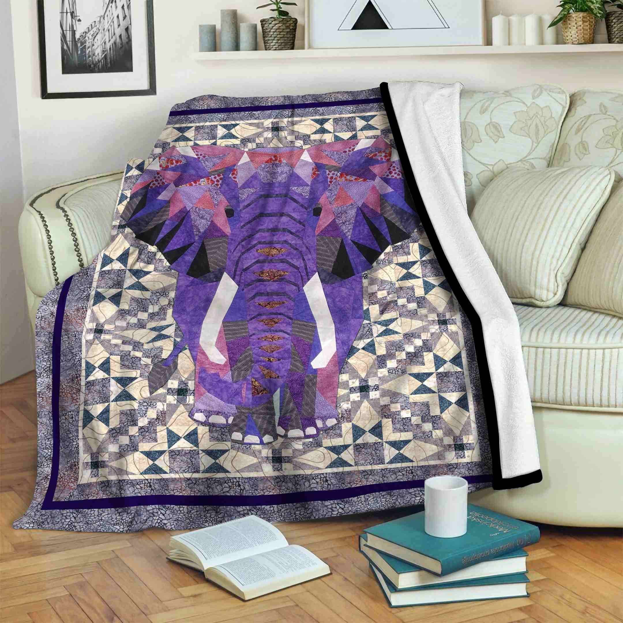 Elephan Fleece Blanket