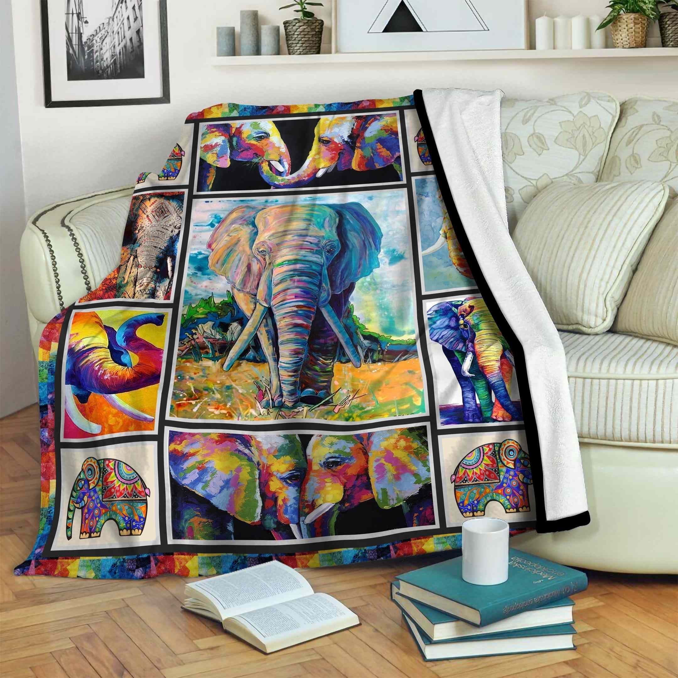 Elephan Fleece Blanket