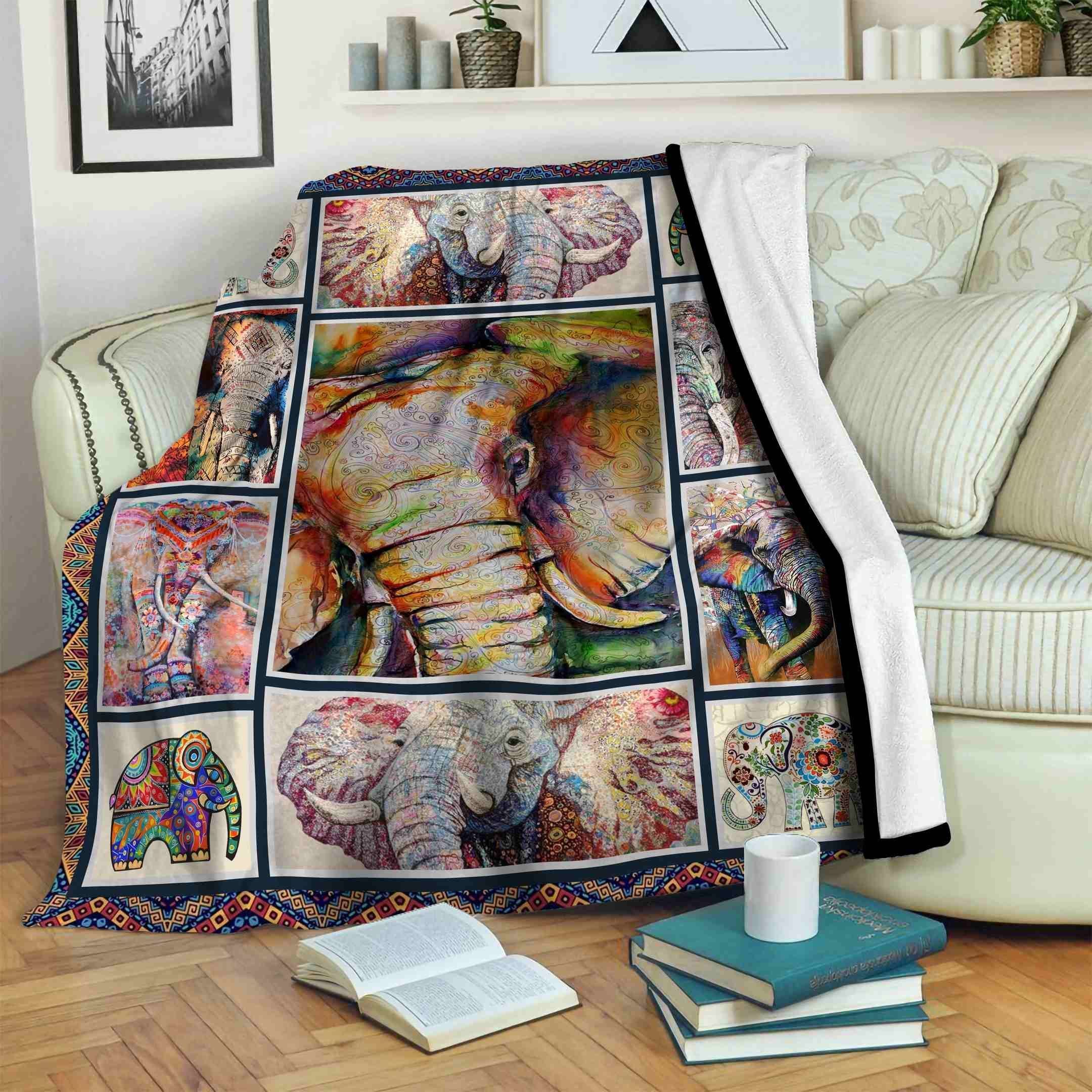 Elephan Fleece Blanket