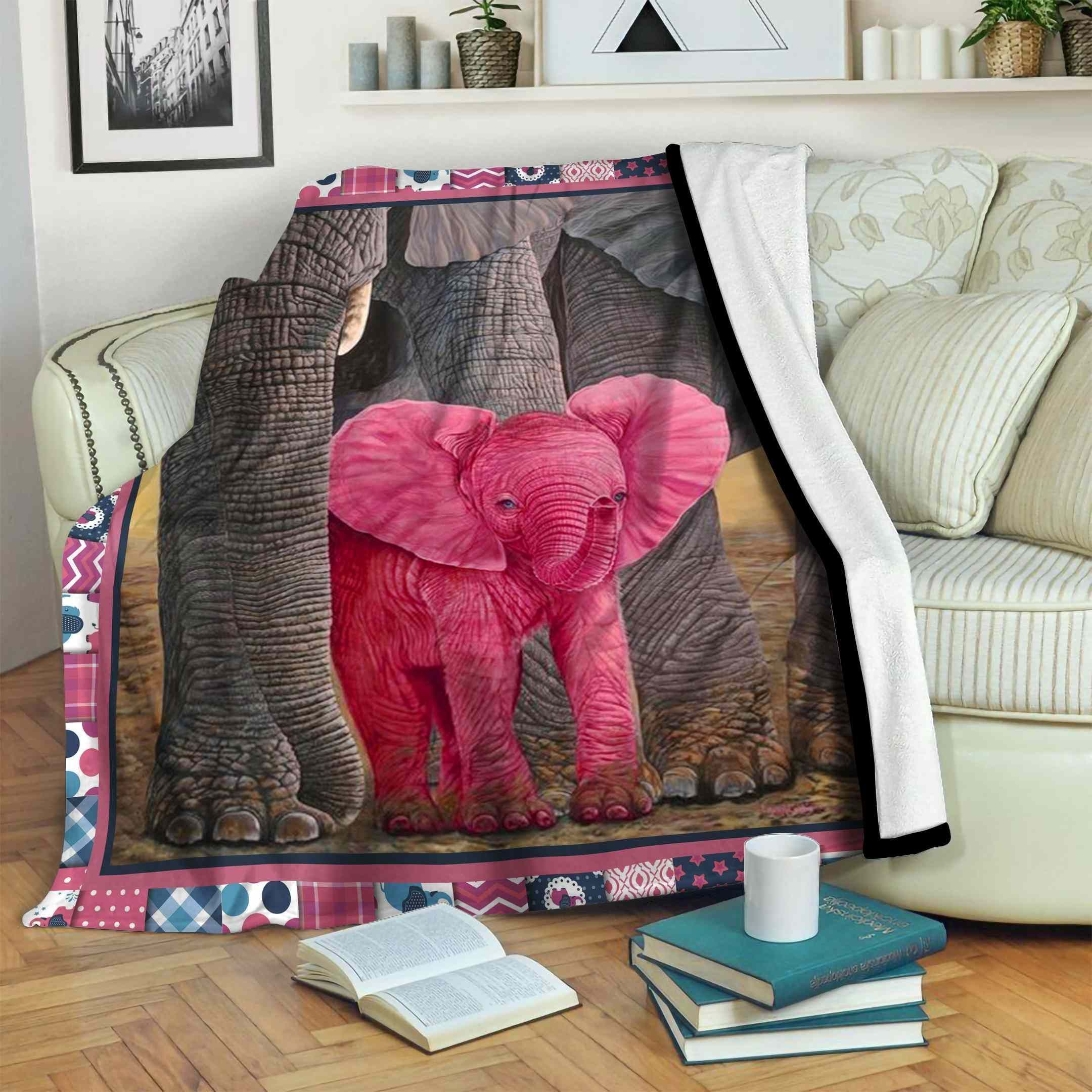 Elephan Fleece Blanket