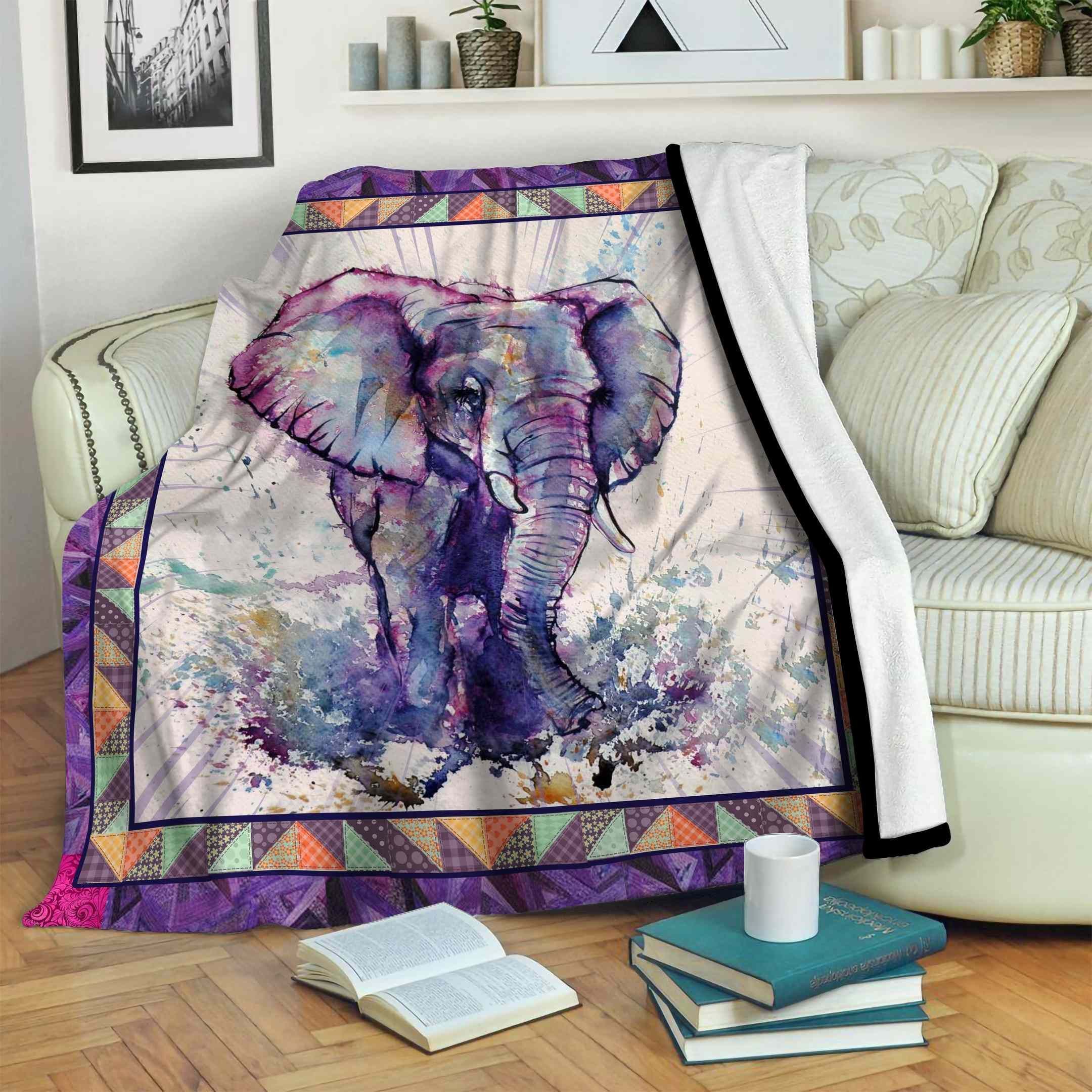 Elephan Fleece Blanket
