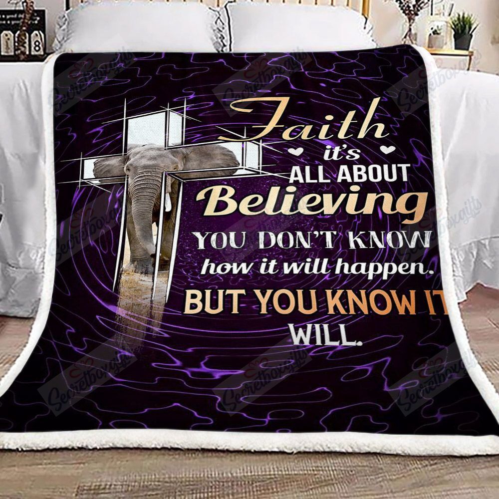 Elephant Fleece Blanket