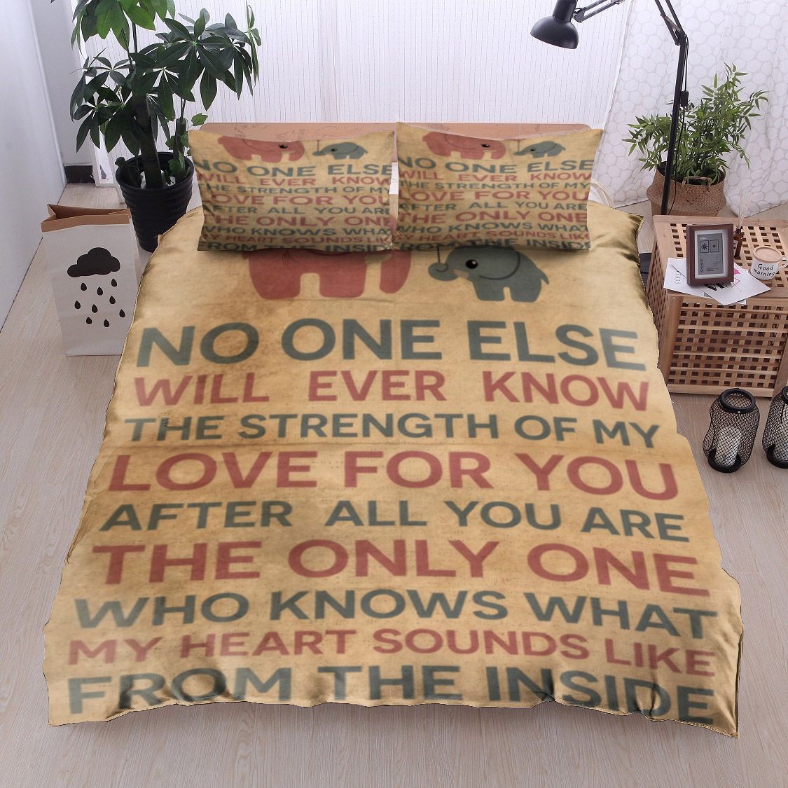 Elephant Autism Bedding Set