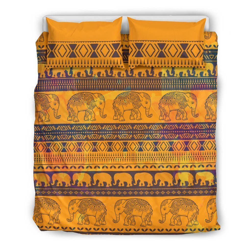 Elephant Aztec Bedding Set