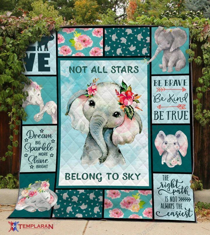 Elephant Baby GS-CL-KC0808 Quilt Blanket