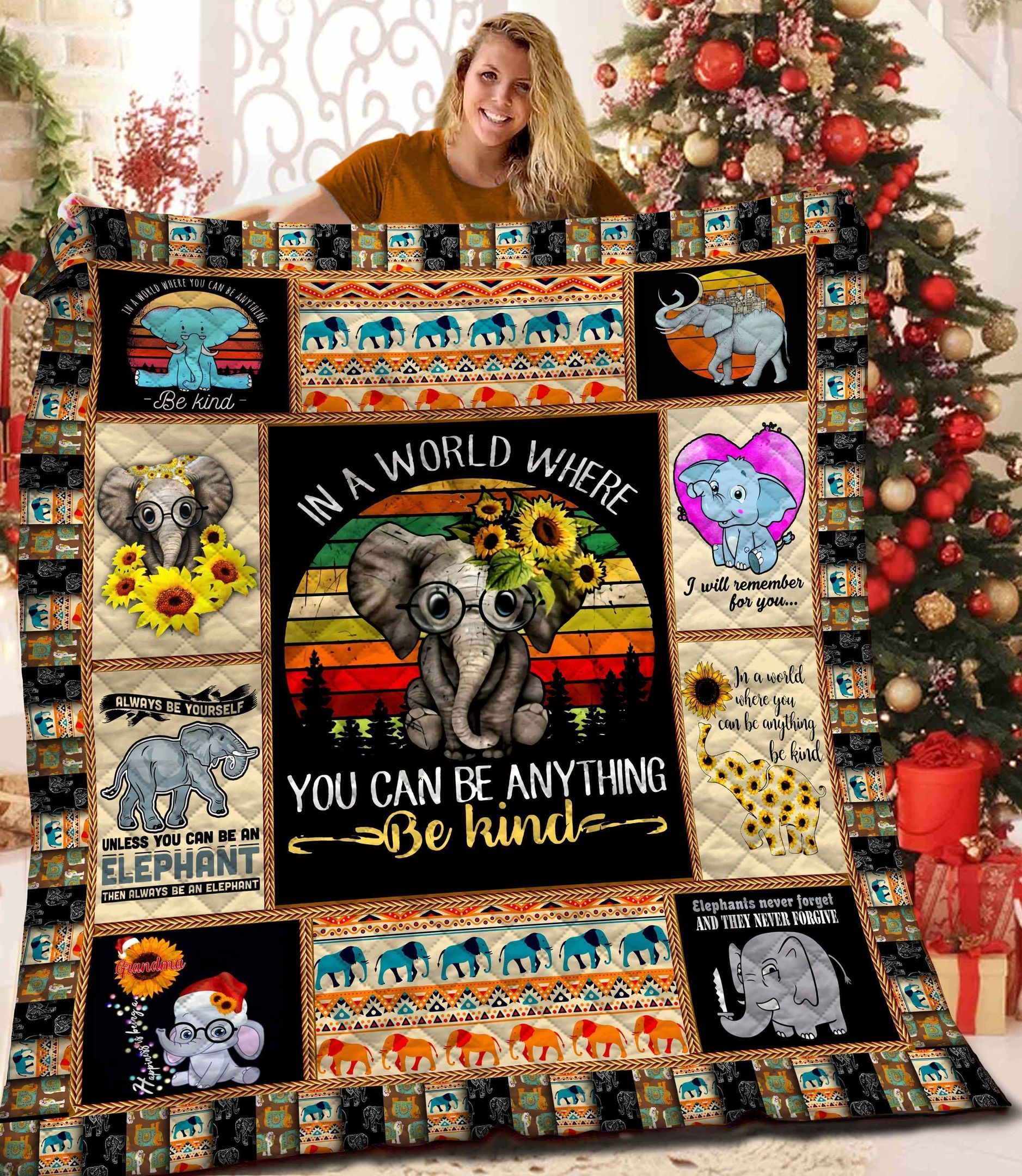 Elephant BBB161024 Quilt Blanket