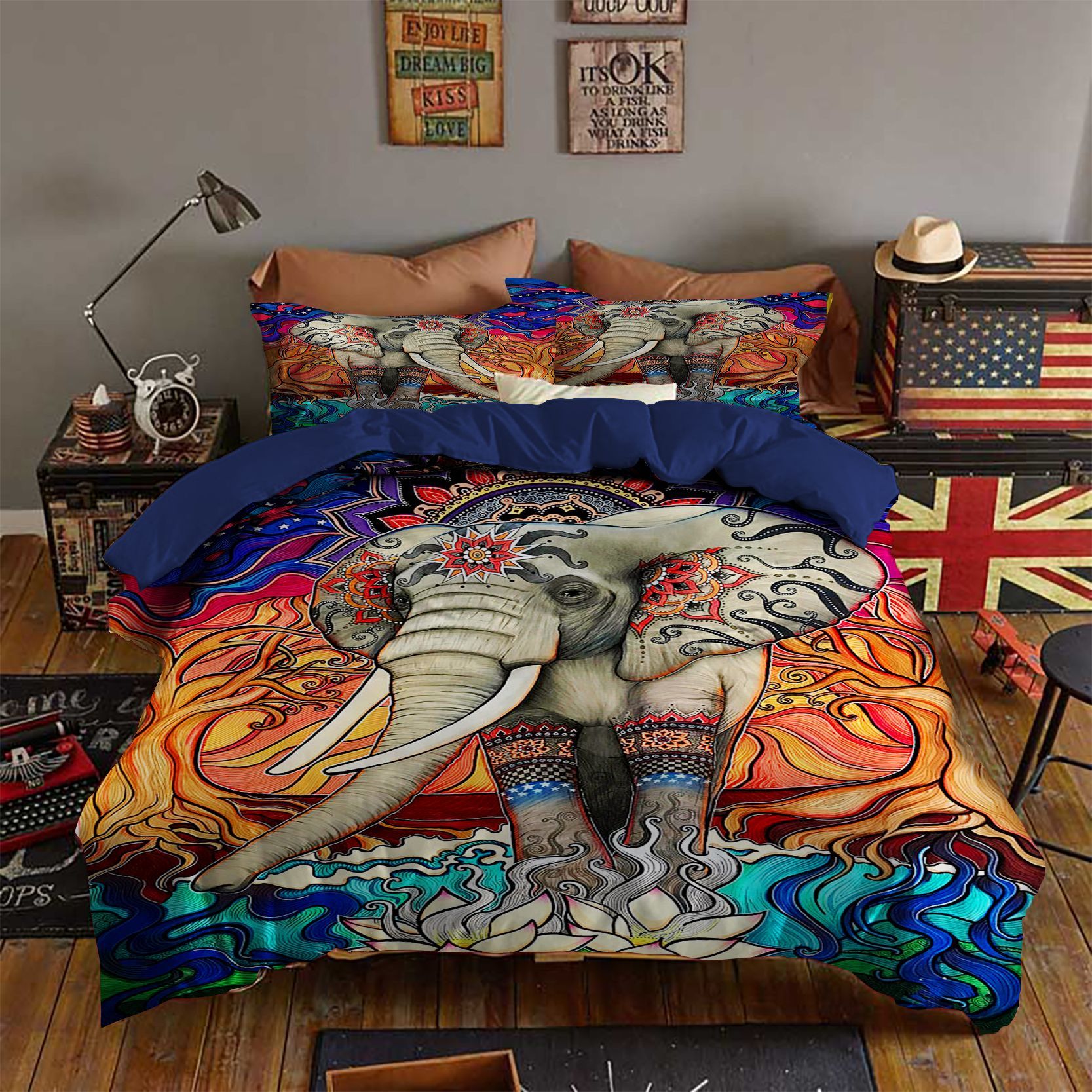 Elephant Bedding Set