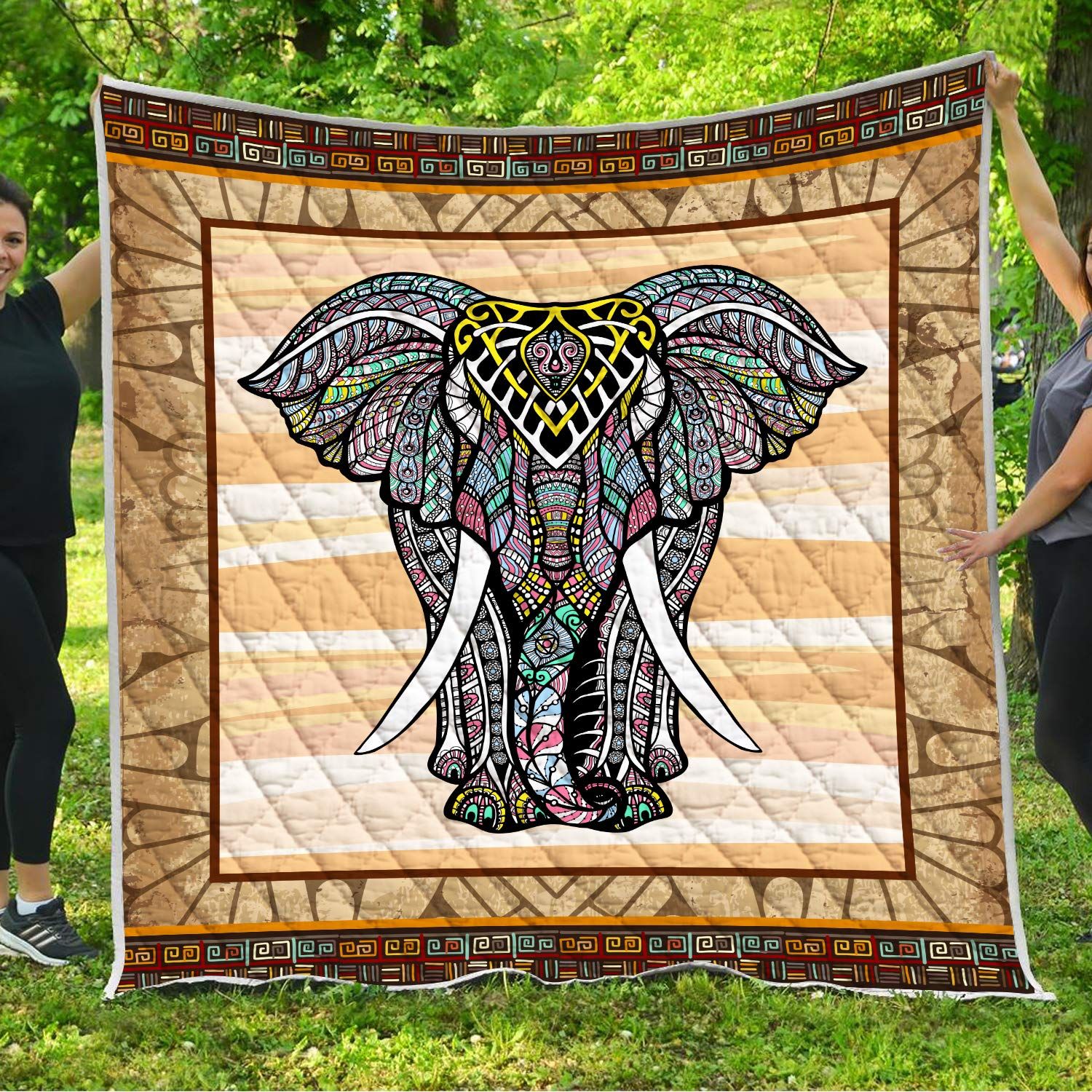Elephant Best Elephant Lover Ever Quilt Blanket DHC31121184TD