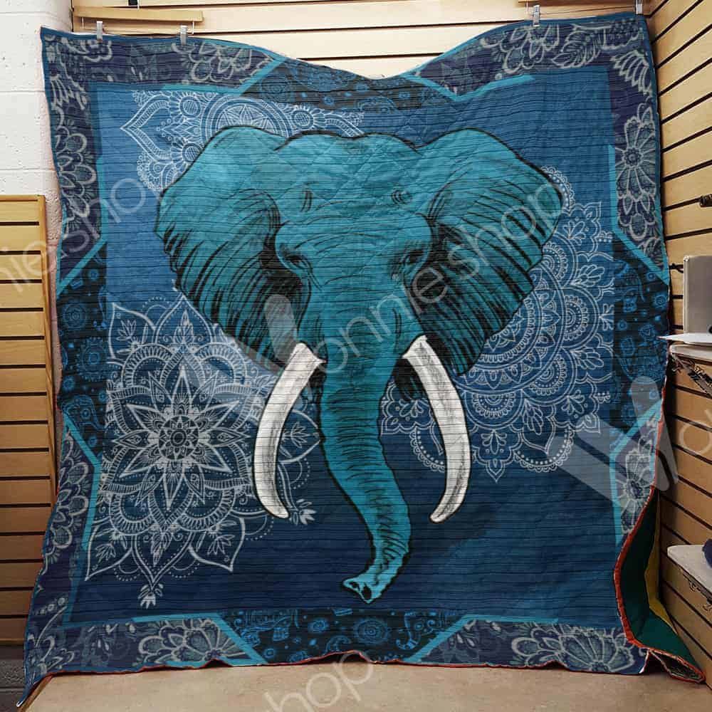 Elephant Bohemian Quilt Blanket DHC0502571TD