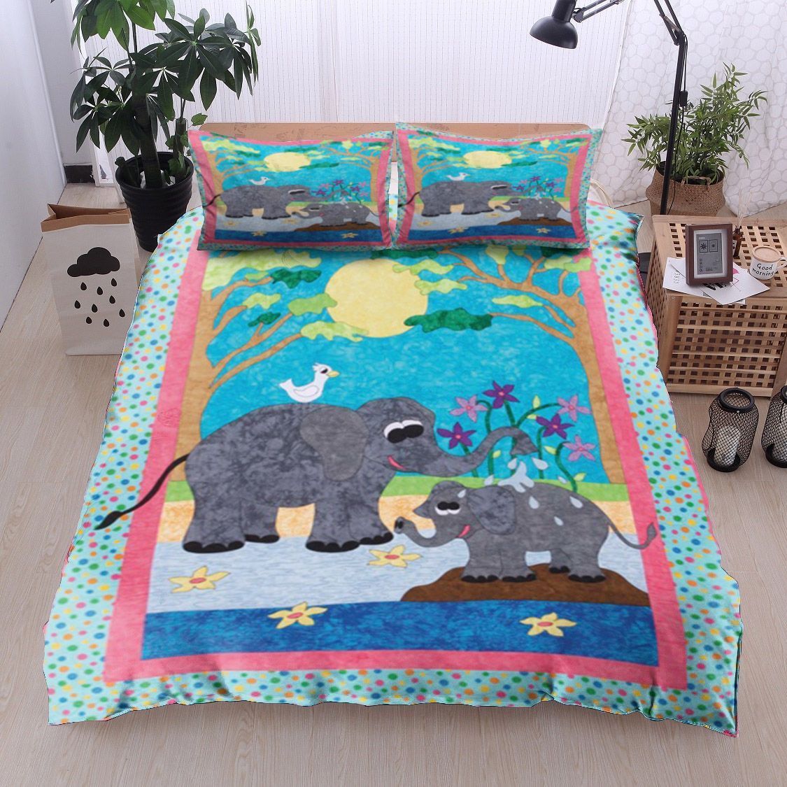 Elephant Bedding Set