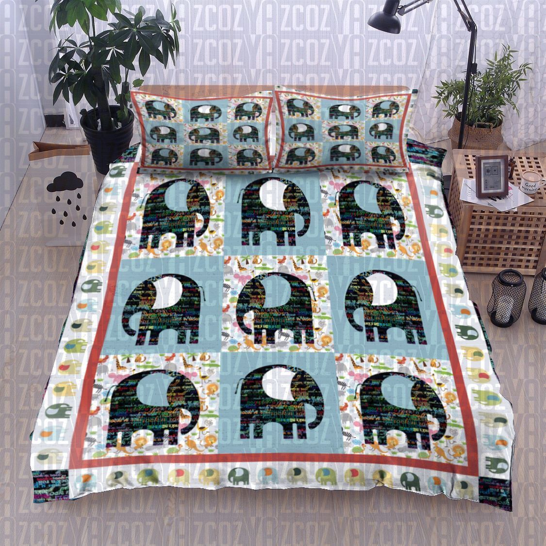 Elephant Bedding Set