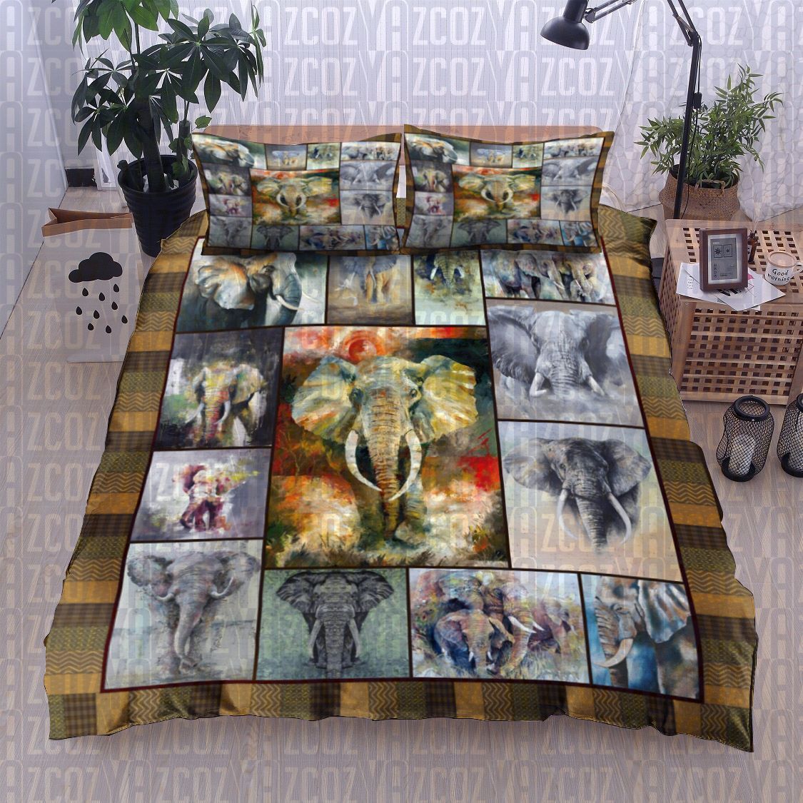 Elephant Bedding Set