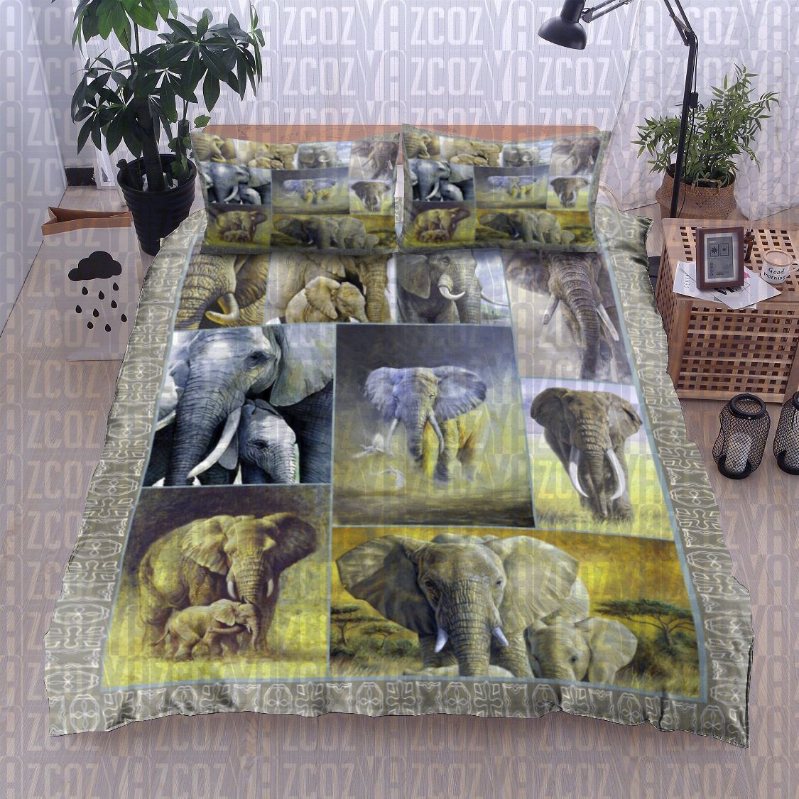 Elephant Bedding Set