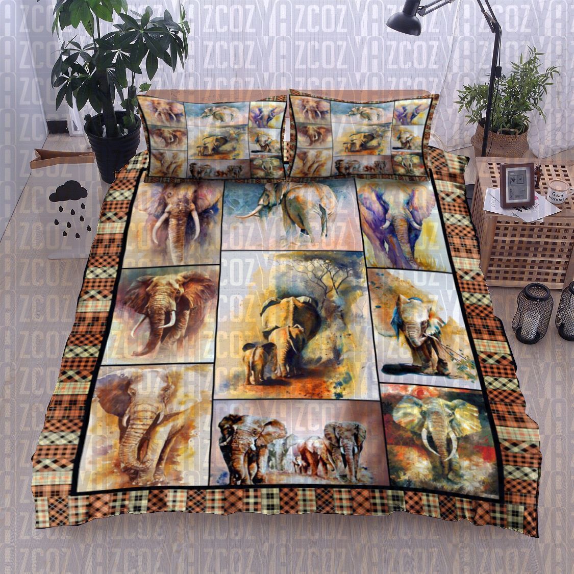 Elephant Bedding Set