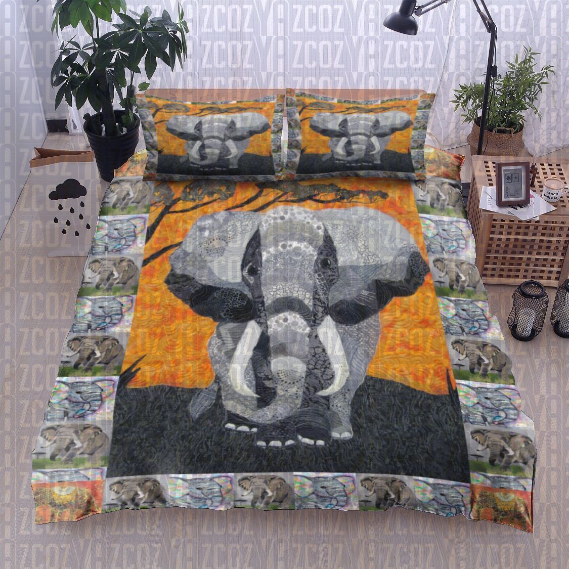 Elephant Bedding Set