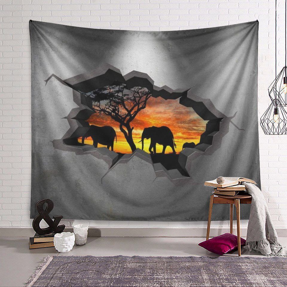 Elephant CL280814MDT Tapestry
