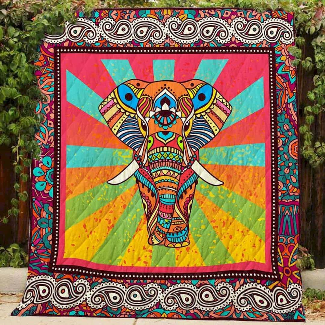 Elephant CLD190725 Quilt Blanket