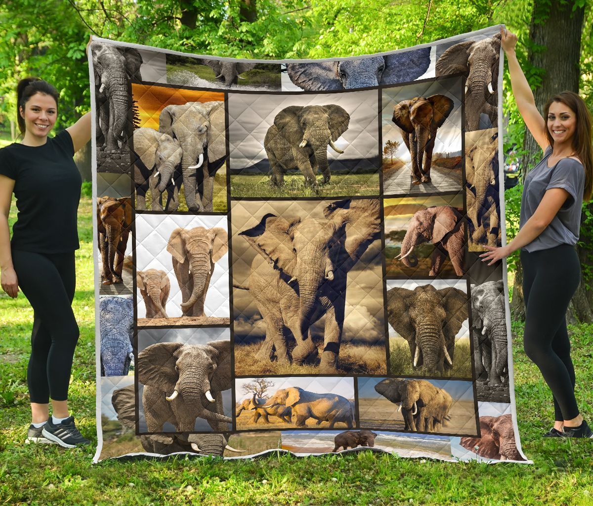 Elephant Come Back Home Quilt Blanket DHC3112316TD