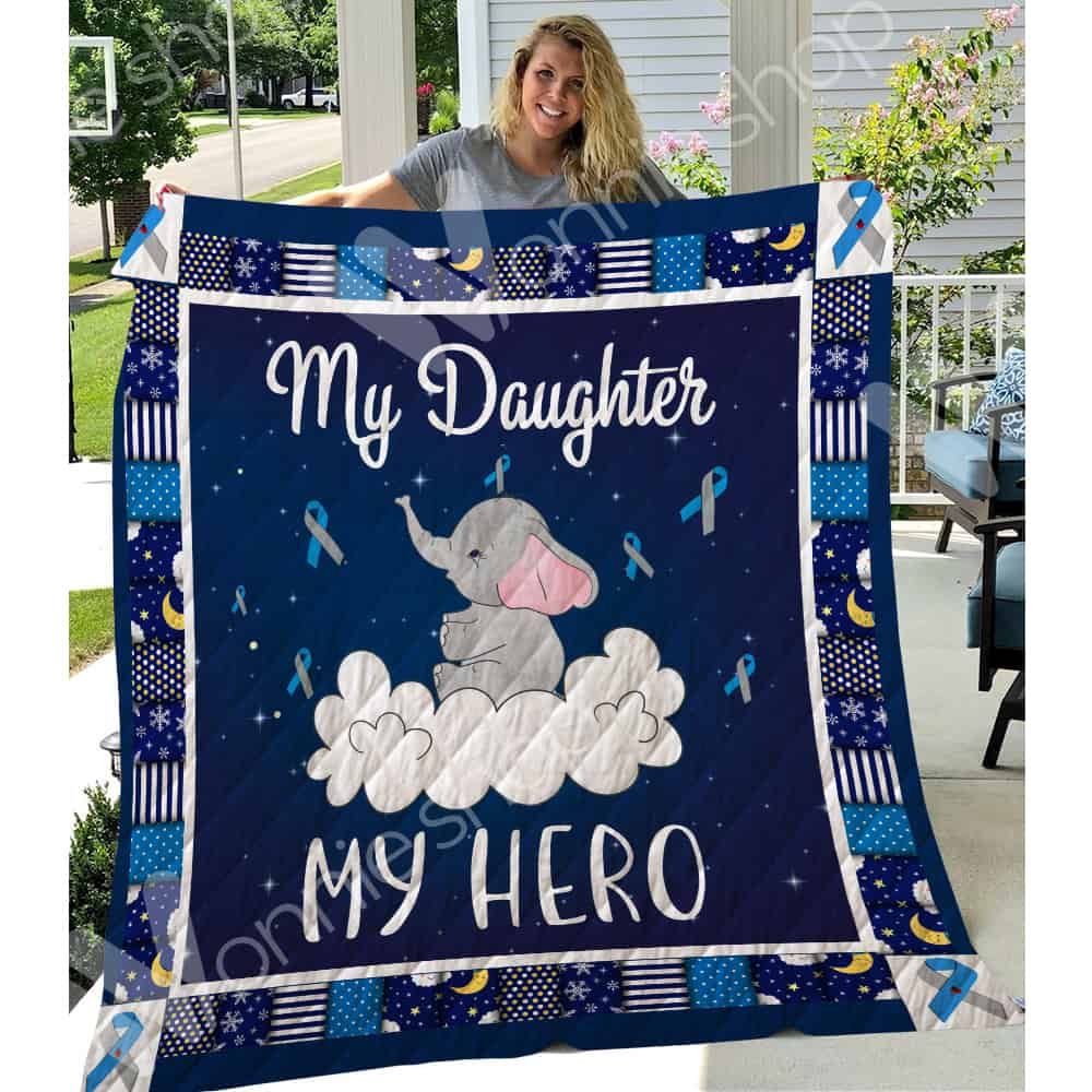 Elephant Diabetes Quilt Blanket DHC0602942TD